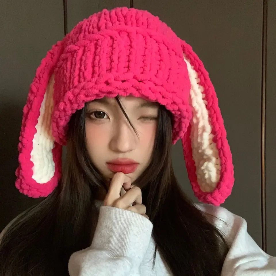 Japanese Brand × Vintage Style Hat 3D Rabbit Ear Size ONE SIZE - 1 Thumbnail