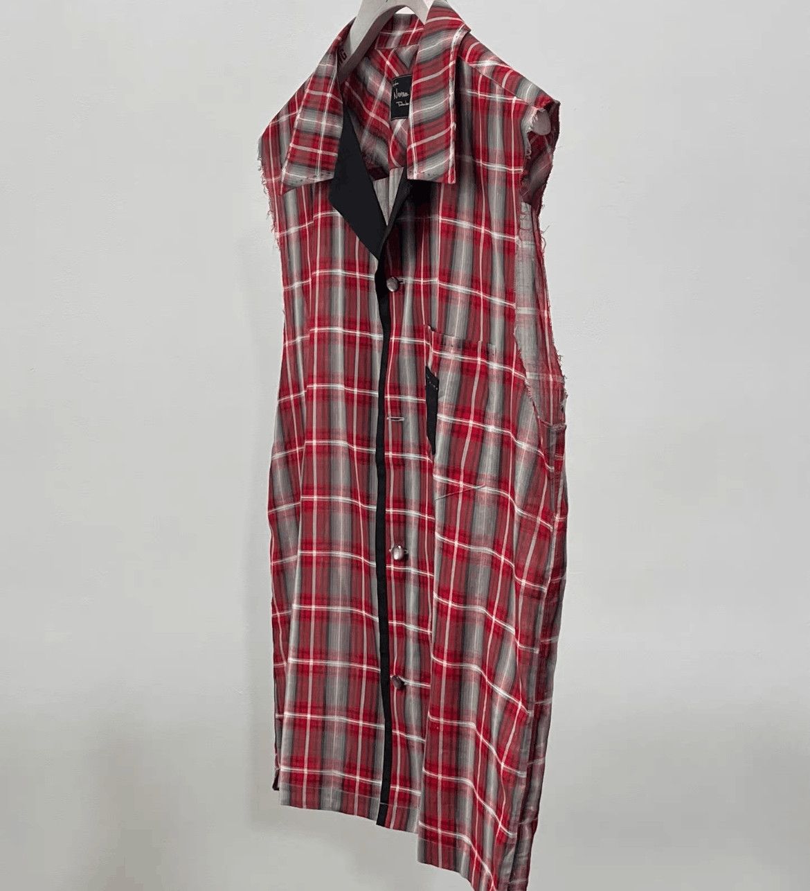 Number (N)ine Number (N)ine Sz 4 Number Nine 04SS Dream Plaid Vest-2506 Size US XL / EU 56 / 4 - 3 Thumbnail