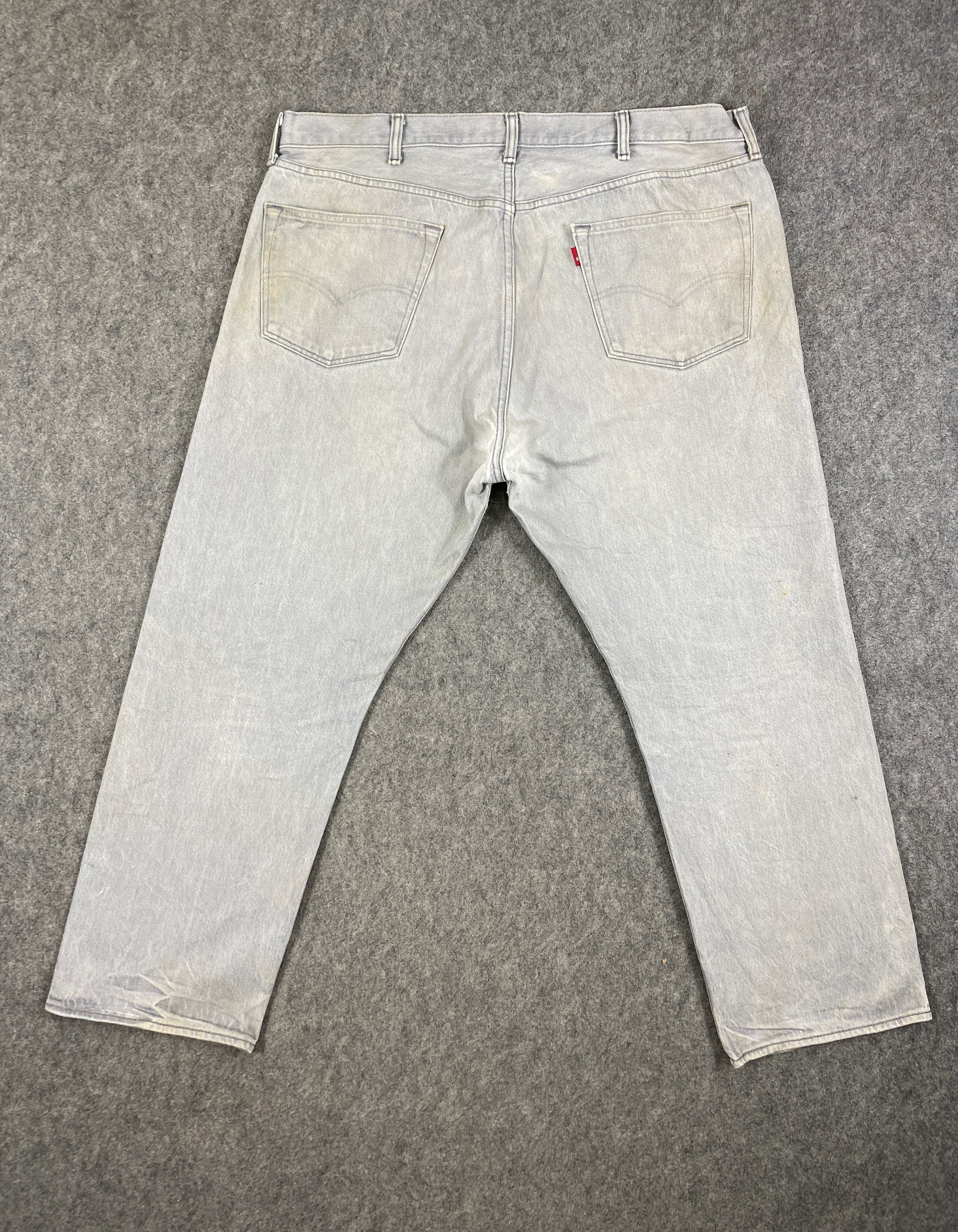 Levi's Light Wash Grey Vintage Levi's 501 40x27.5 Denim -JN2353 Size US 40 / EU 56 - 2 Thumbnail