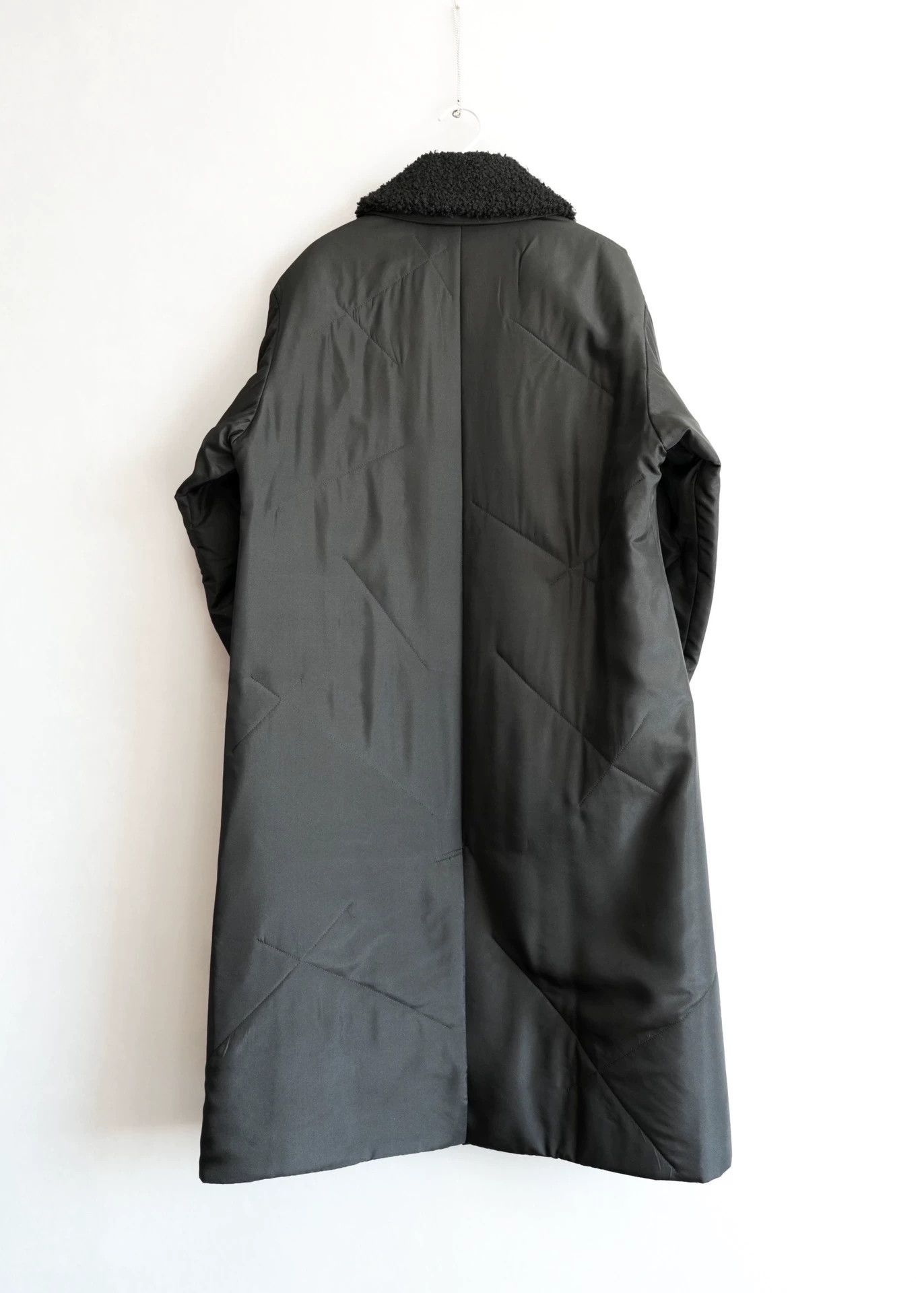 Yohji Yamamoto Yohji Yamamoto 22AW Silk Removable Fur Collar Puffer Size 1 Size US S / EU 44-46 / 1 - 3 Thumbnail