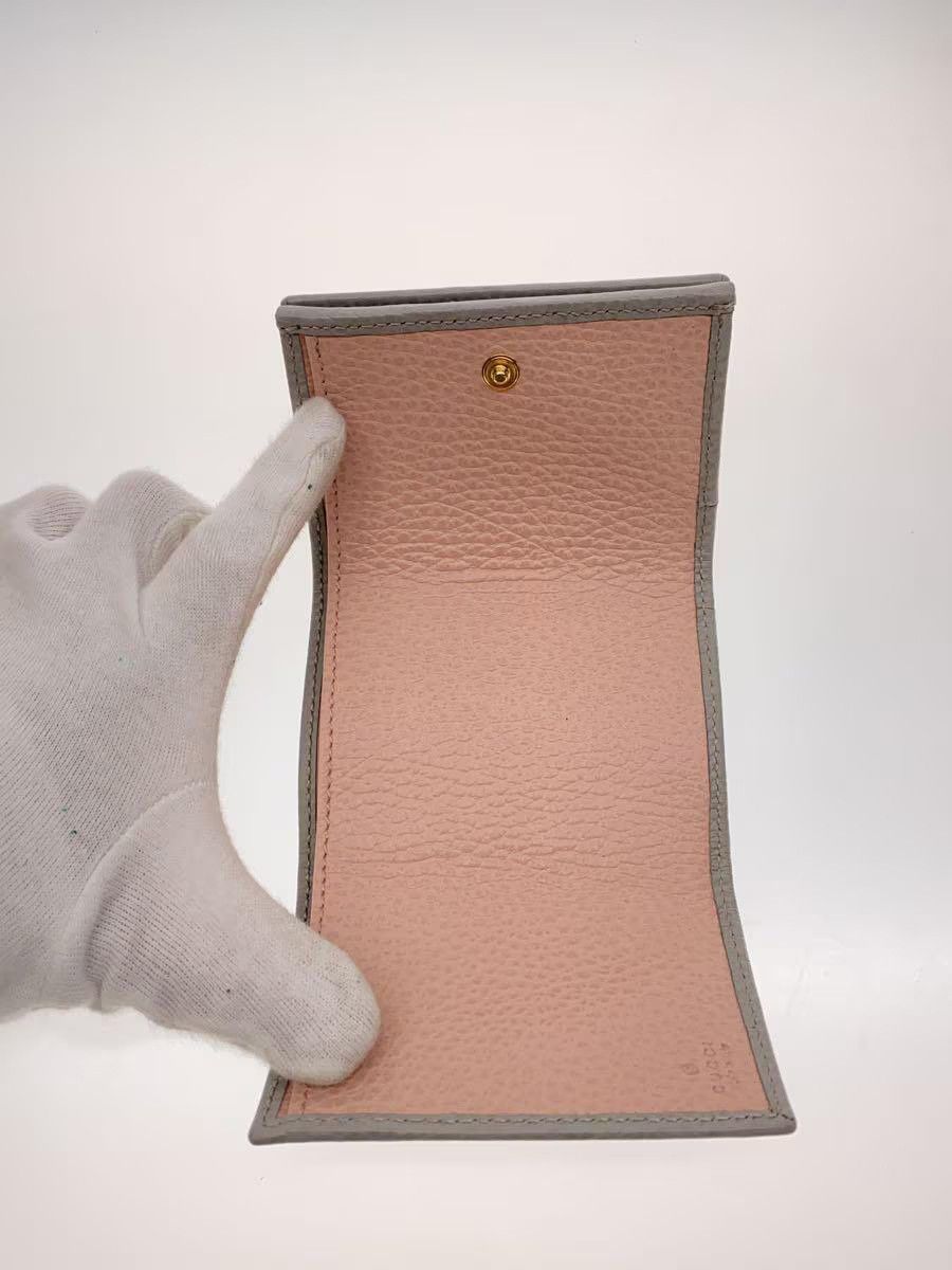 Gucci Gucci Compact Wallet Grey Size ONE SIZE - 4 Thumbnail