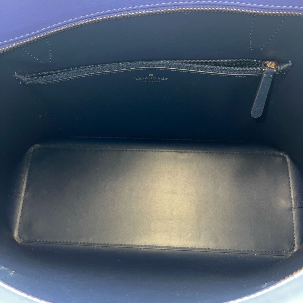 Kate Spade Kate Spade Large Adel Tote Bag and Long Wallet Set in Nightcap Purple Ombré Size ONE SIZE - 11 Thumbnail