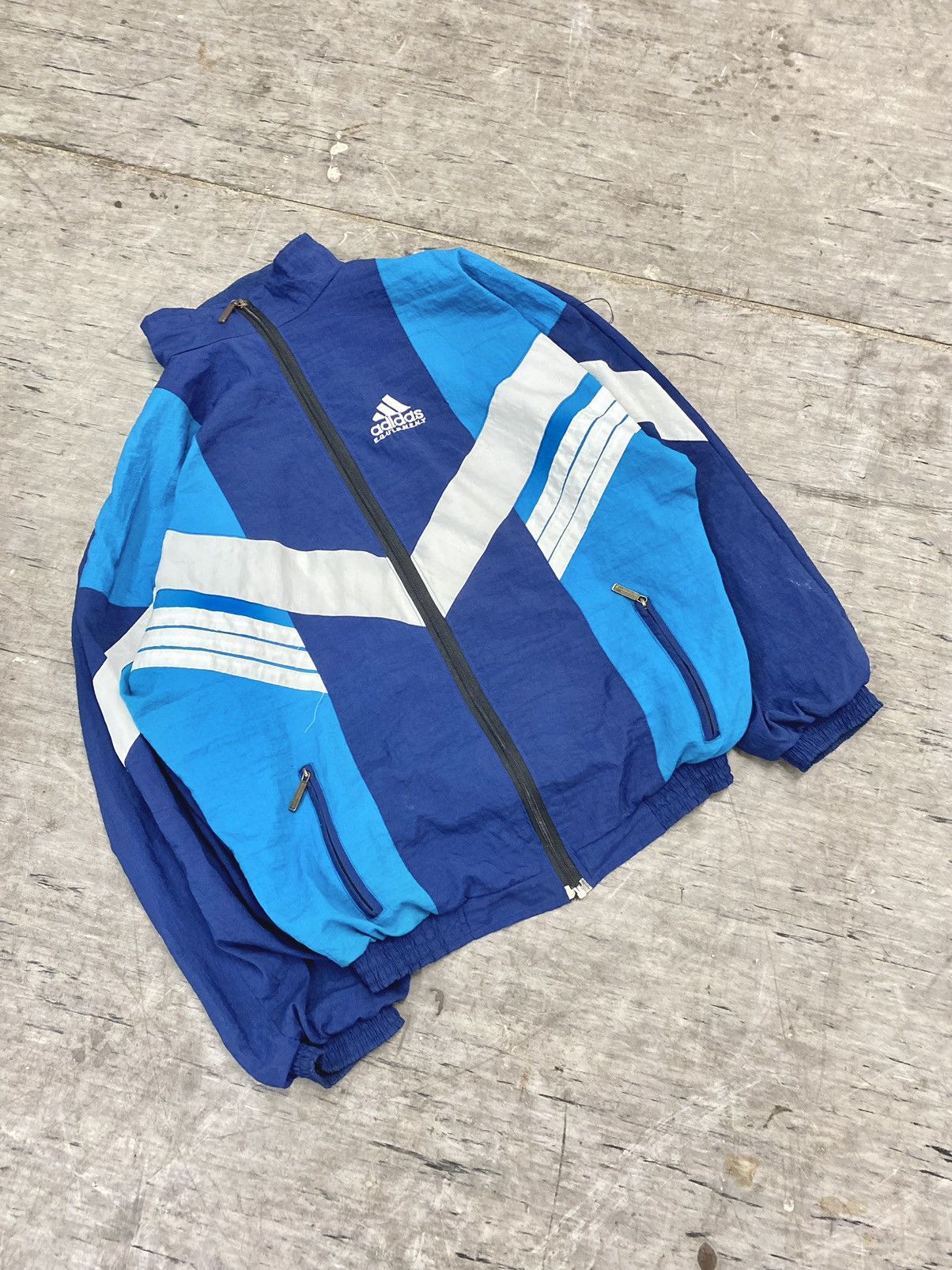 Adidas ᶠᵃⁿᶜʸᵍᵘʸ 80s Adidas Track Jacket Vintage 90s Kanye