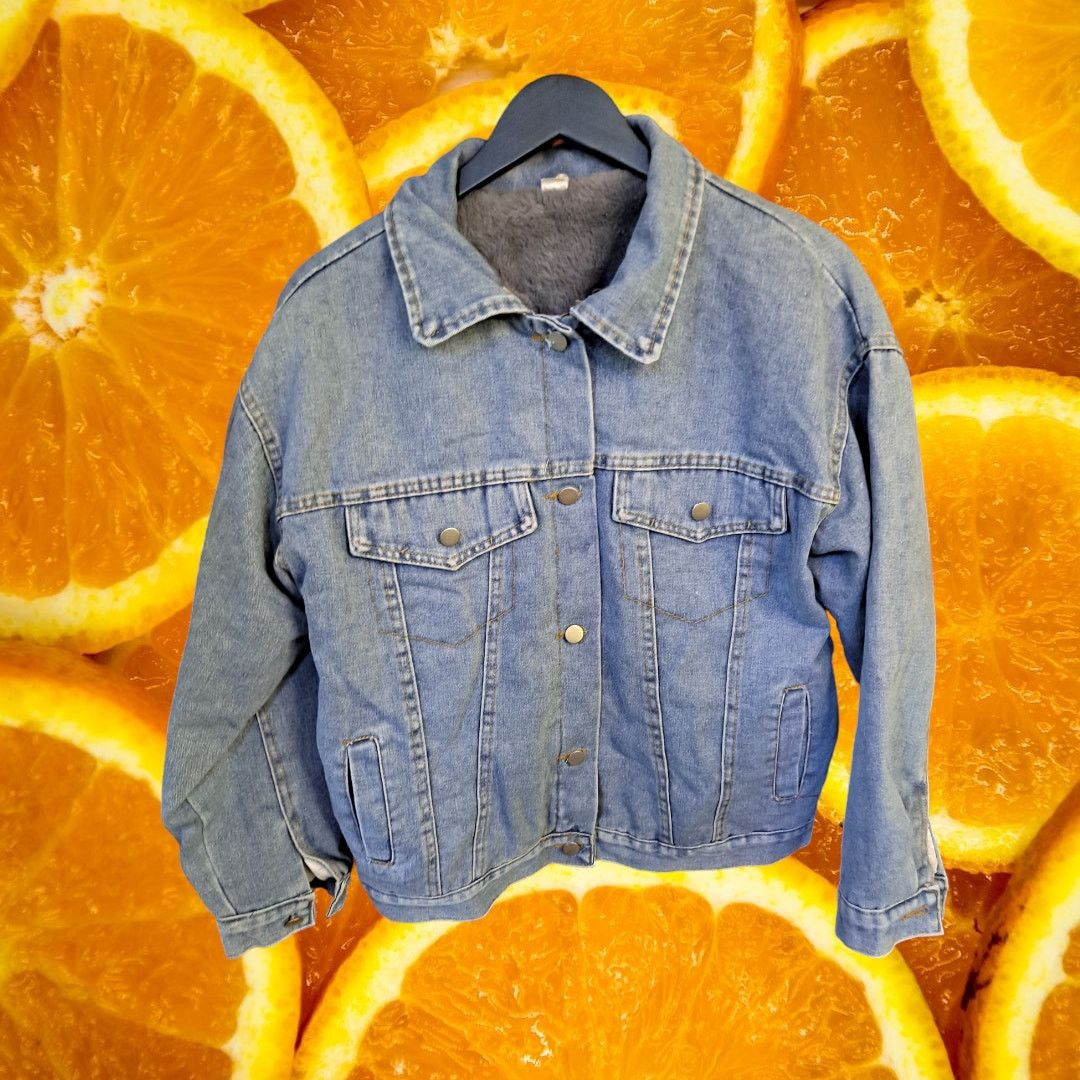 Other NWT Fleece Lined Denim Button Up Jacket Size Small Size US S / EU 44-46 / 1 - 4 Thumbnail