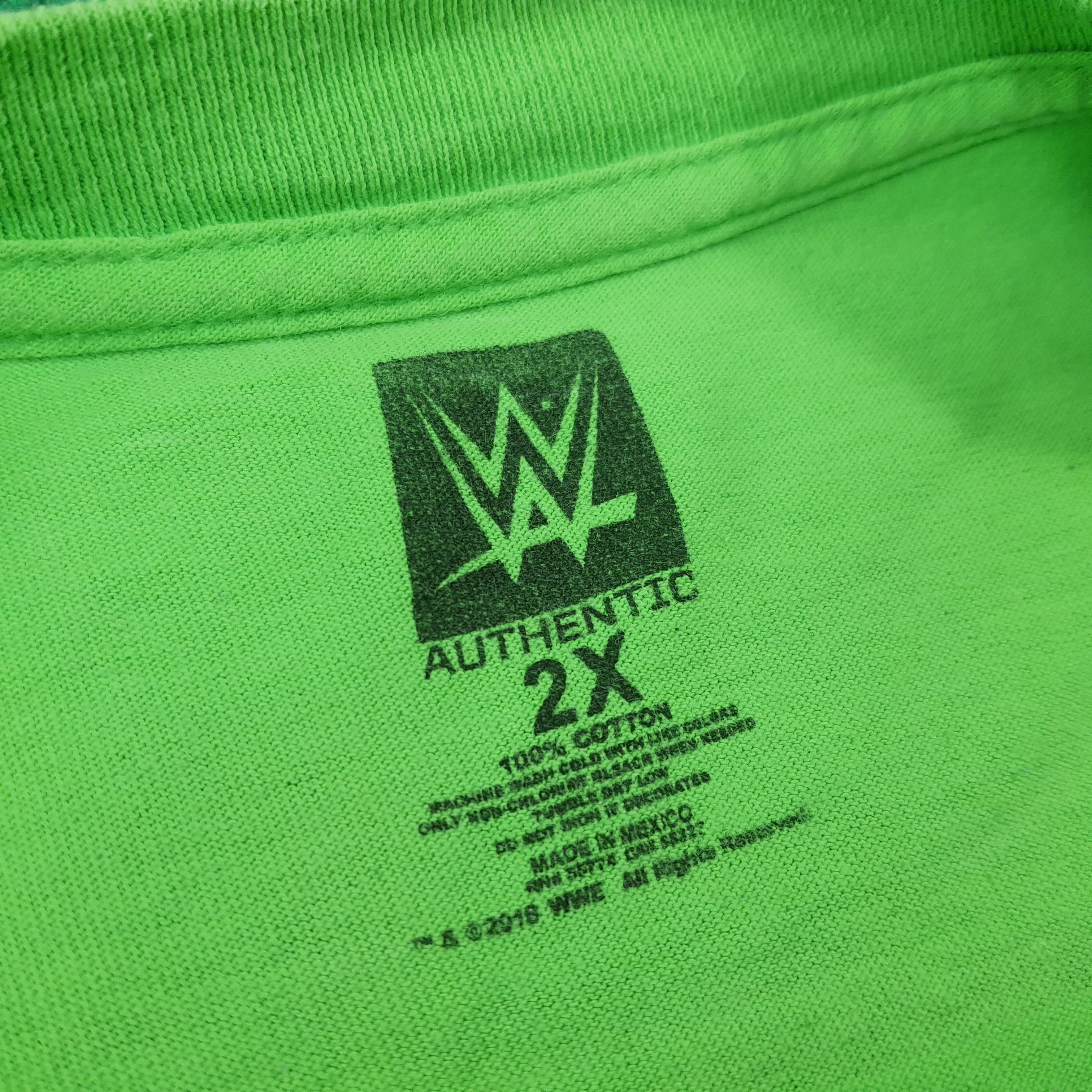 WWE Vintage 2018 John Cena Authentic WWE Wear Tee C276N35 Size US XL / EU 56 / 4 - 7 Thumbnail