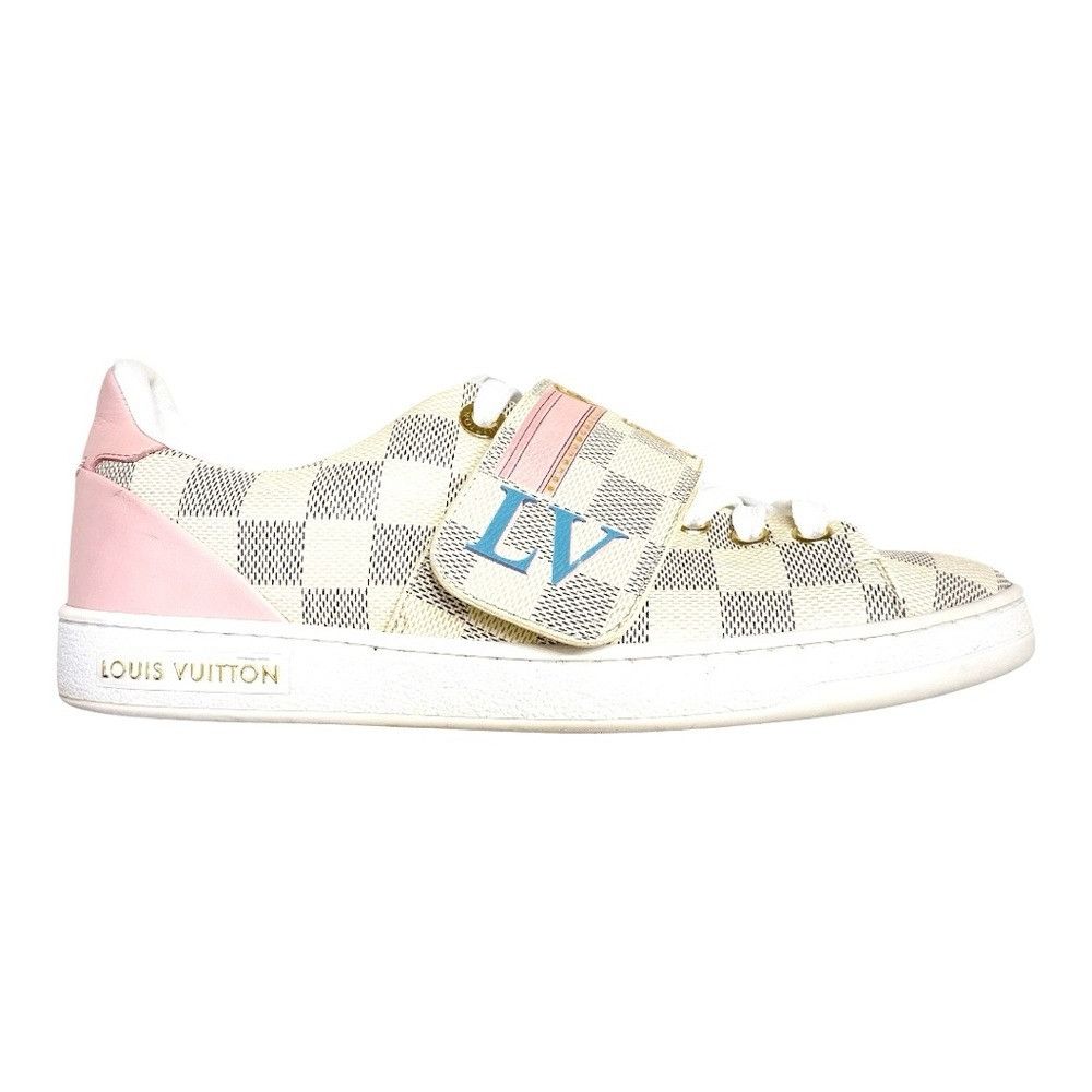 Louis Vuitton Louis Vuitton Frontrow Azur Damier Sneakers EU 37 US 7 Limit Size US 7 / IT 37 - 4 Thumbnail