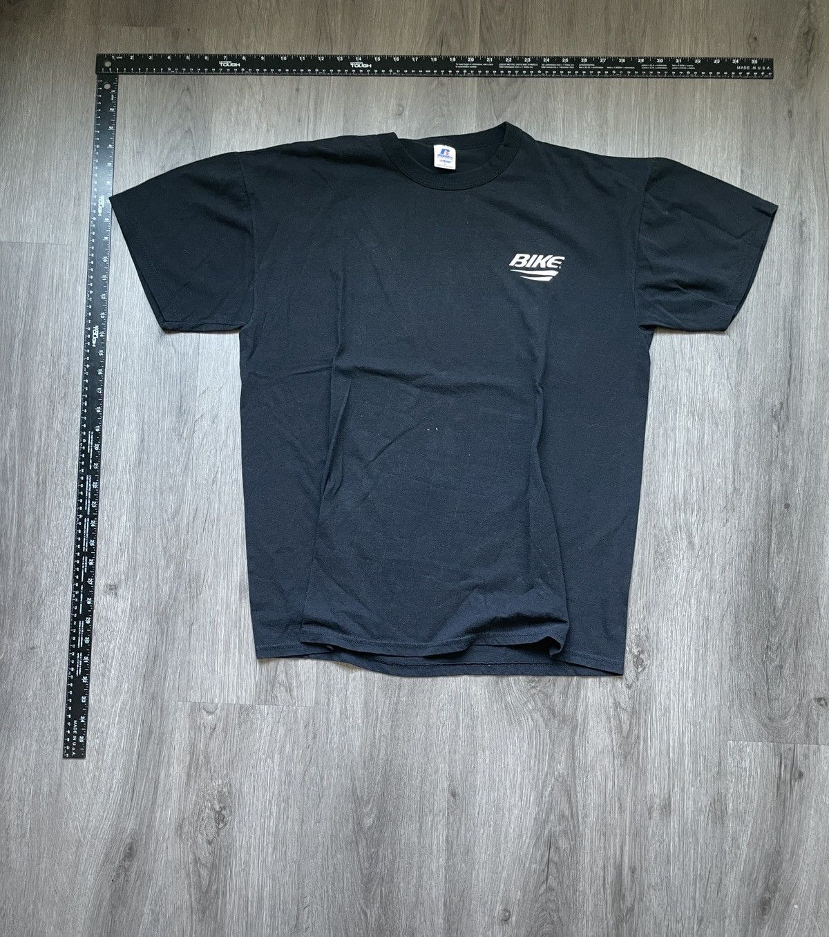Vintage Vintage Russell Athletics “Bike Brand Logo” T-Shirt (Sz. L) Size US L / EU 52-54 / 3 - 3 Thumbnail