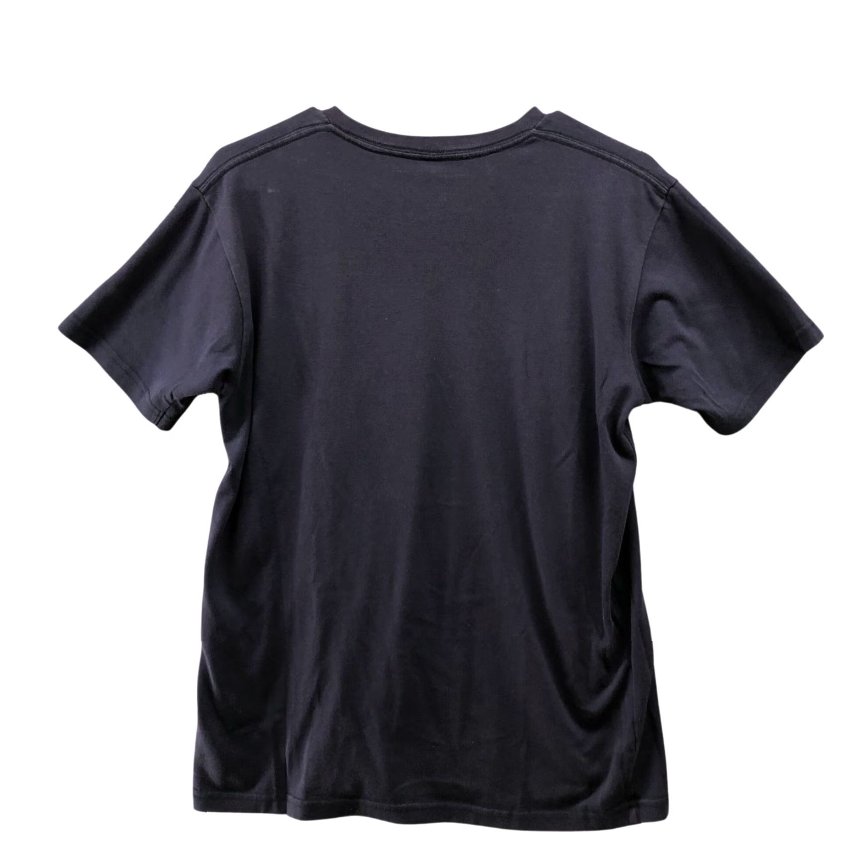 Uniqlo Uniqlo T-Shirt Mens M Navy Blue Cotton Polyester Dry V-Neck Short Sleeve Regular Shirt Men Size US M / EU 48-50 / 2 - 2 Thumbnail