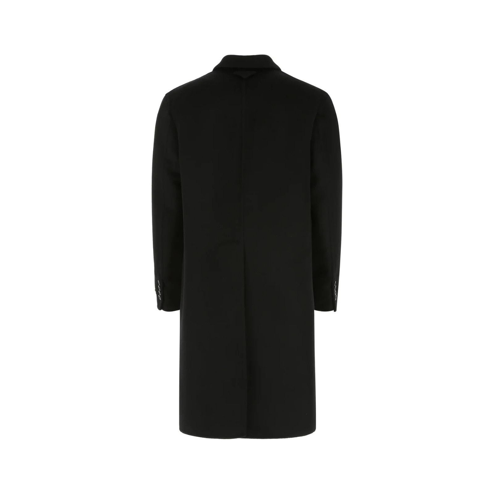 Prada PRADA Black Wool Blend Coat New & Authentic (Men's size:XXL; Size US XXL / EU 58 / 5 - 2 Thumbnail