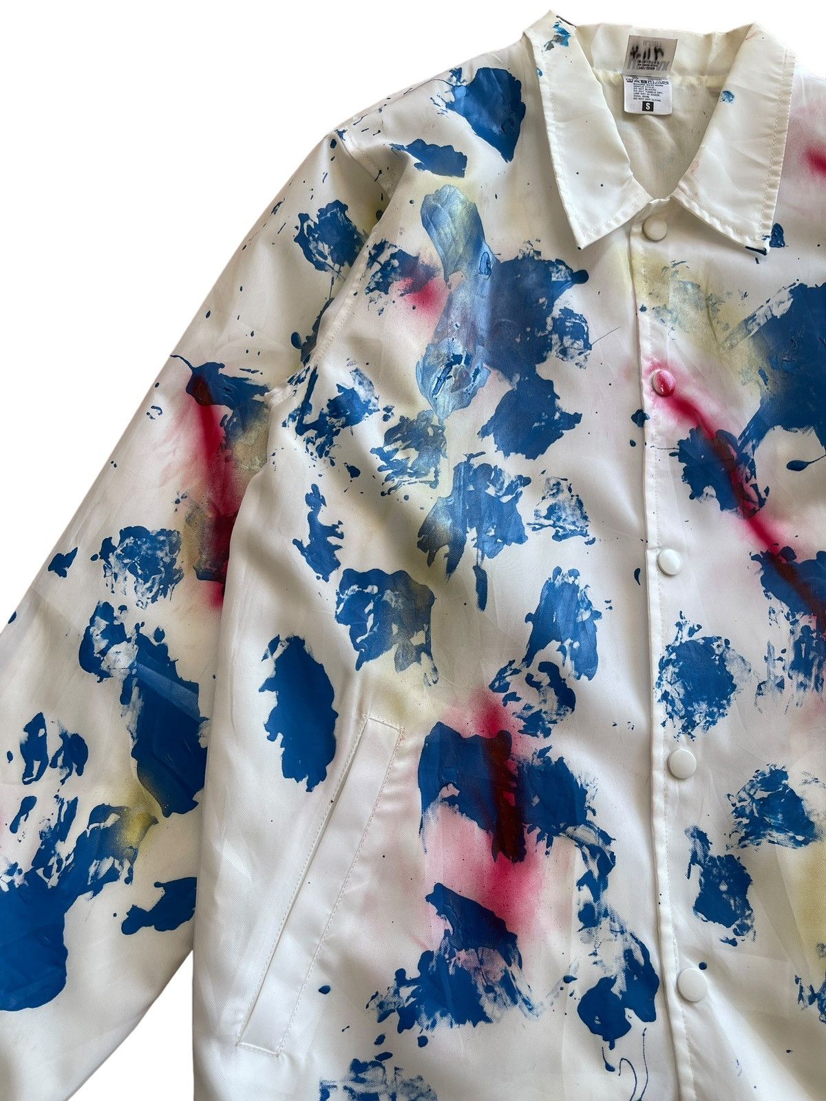 Vintage Vintage Paint Splatted Coach Jacket Size US S / EU 44-46 / 1 - 8 Thumbnail