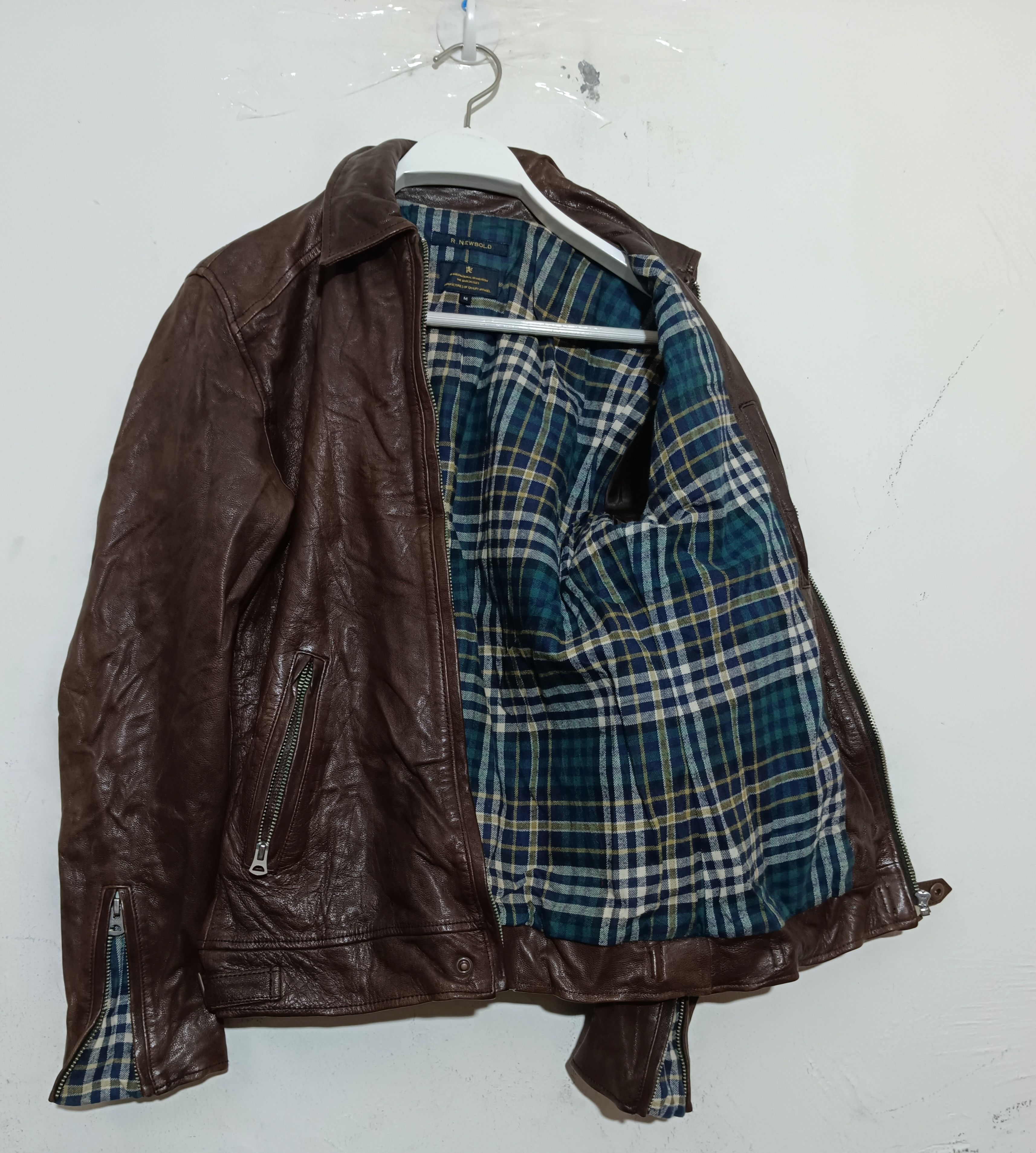 14th Addiction × KMRii × Le Grande Bleu (L.G.B.) Japanese Y2K Punk Leather Biker Jacket Paul Smith Size US M / EU 48-50 / 2 - 4 Thumbnail
