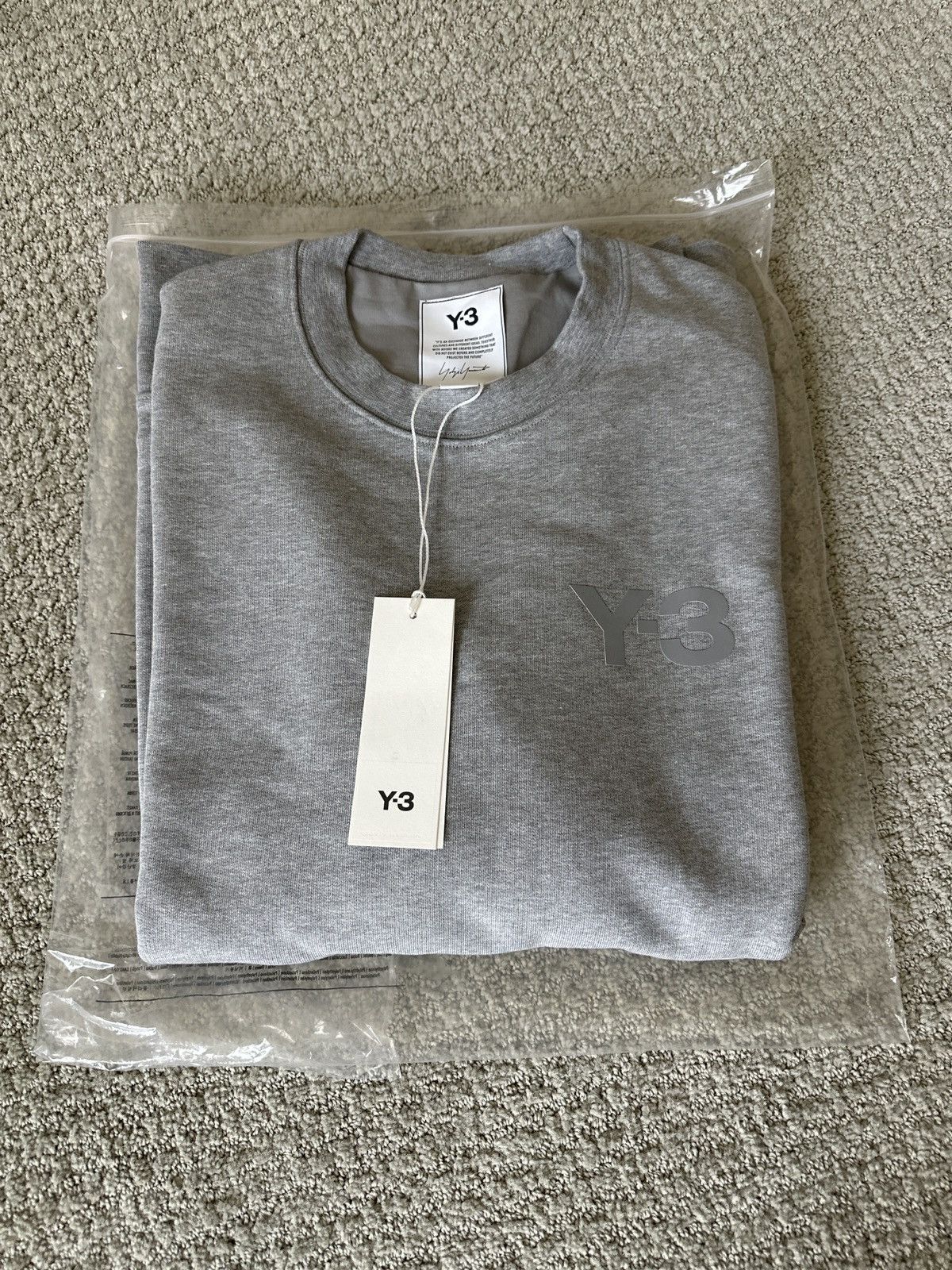 Y-3 Y-3 YOHJI YAMAMOTO Classic Chest Logo Crew Sweatshirt Size US M / EU 48-50 / 2 - 1 Thumbnail