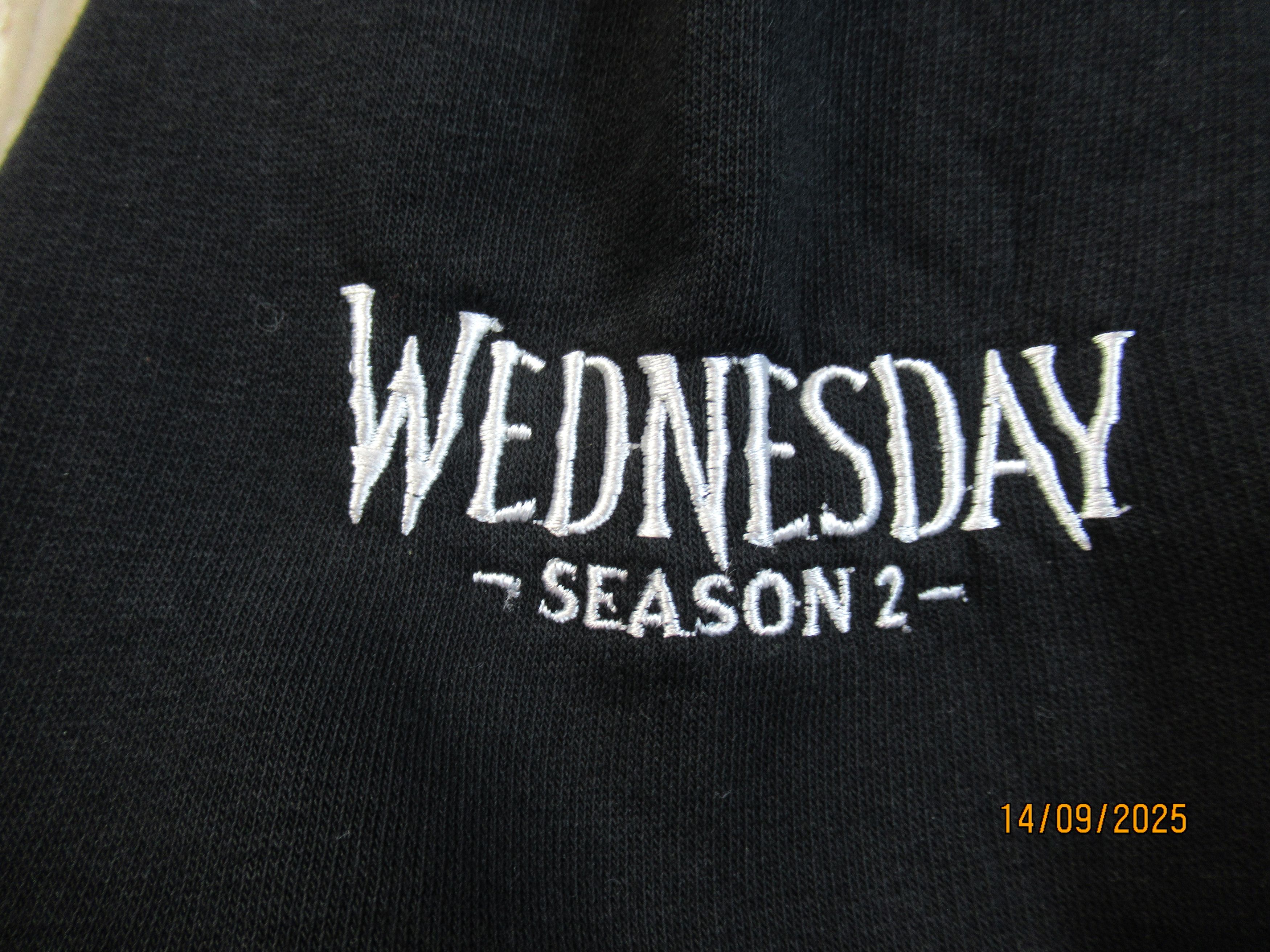 Other TV series "Wednesday" 2 black sweatshirt Size US XXL / EU 58 / 5 - 3 Thumbnail