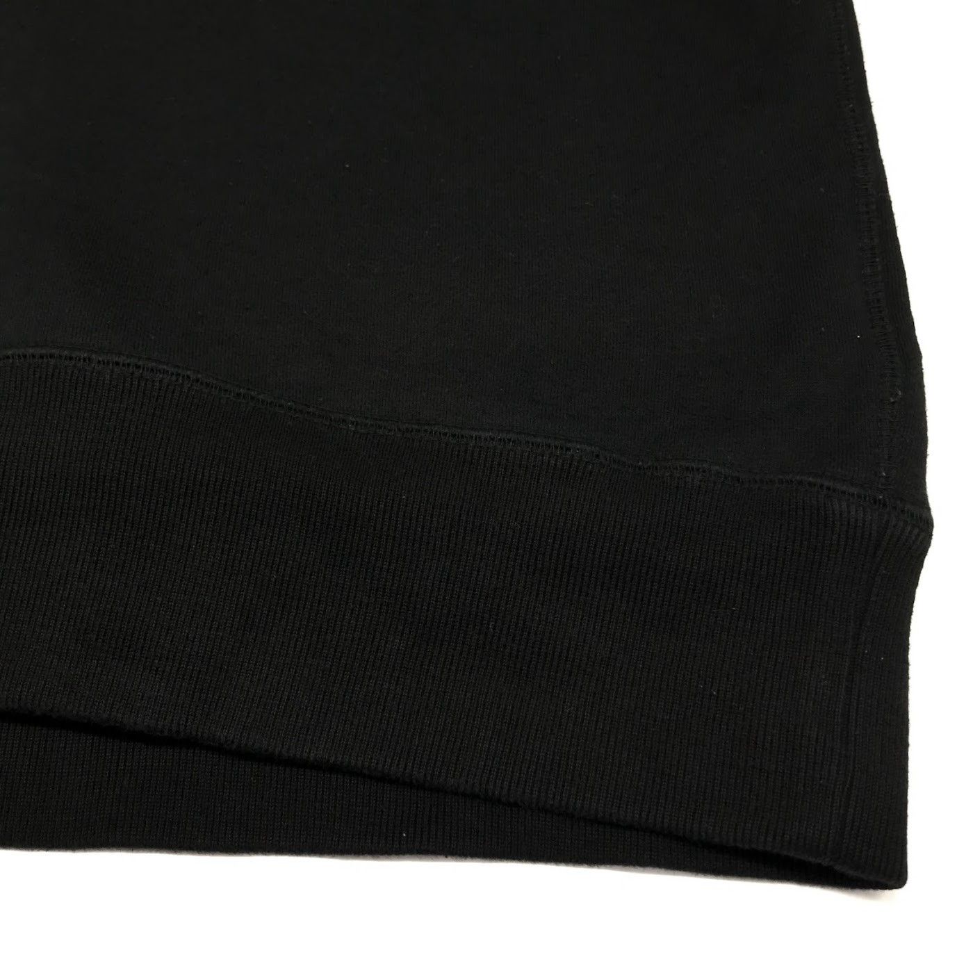 Comme des Garcons Homme Sweatshirt Brushed fleece nylon twill long sleeve Black Size US L / EU 52-54 / 3 - 8 Thumbnail
