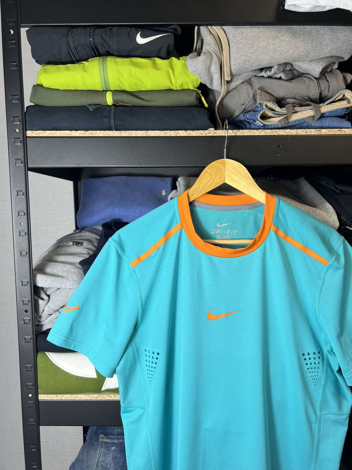 Nike 🎾 Nike Dri-Fit Rafael Nadal 2014 Tennis Shirt — Rafa Size M Size US M / EU 48-50 / 2 - 3 Thumbnail