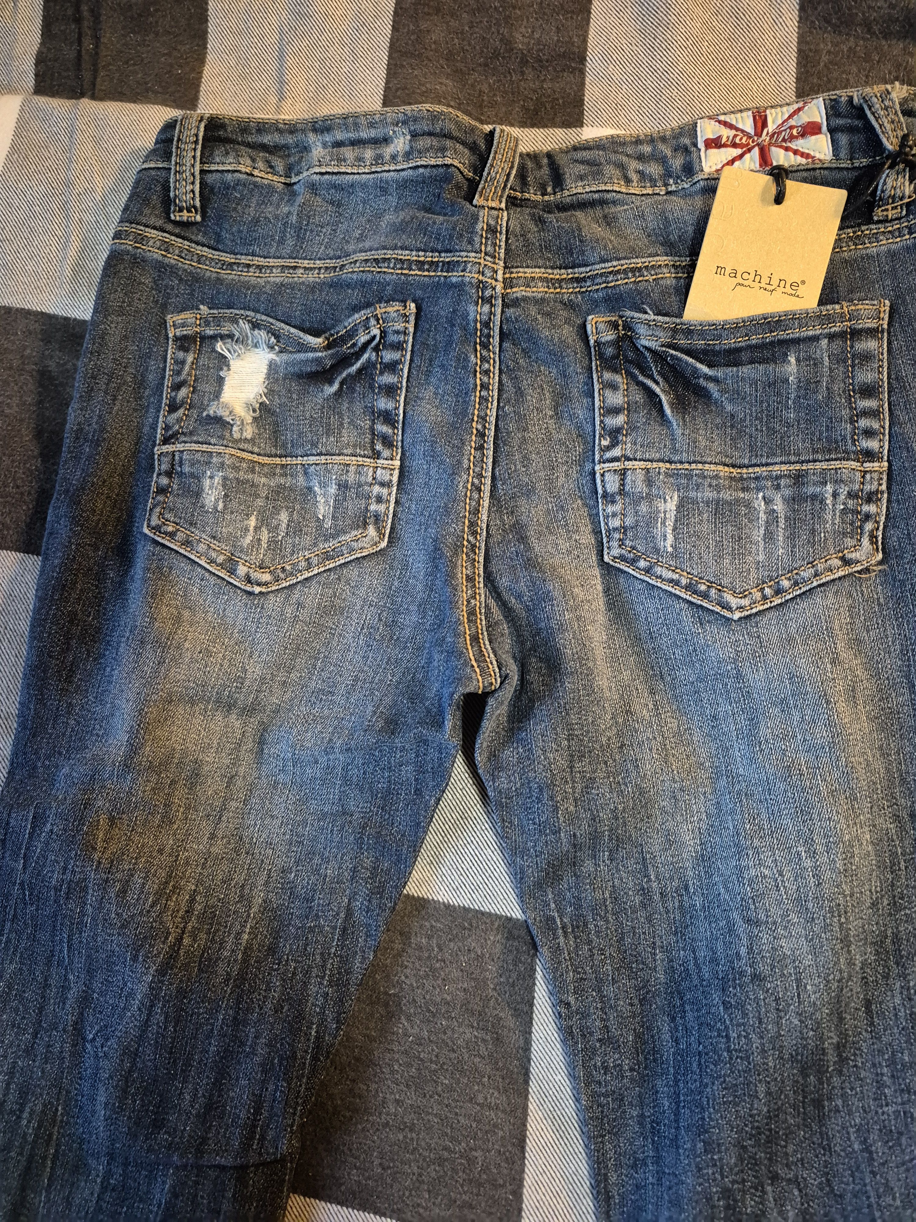 Jean Machine Distressed skinny jean Size 30" / US 8 / IT 44 - 4 Thumbnail