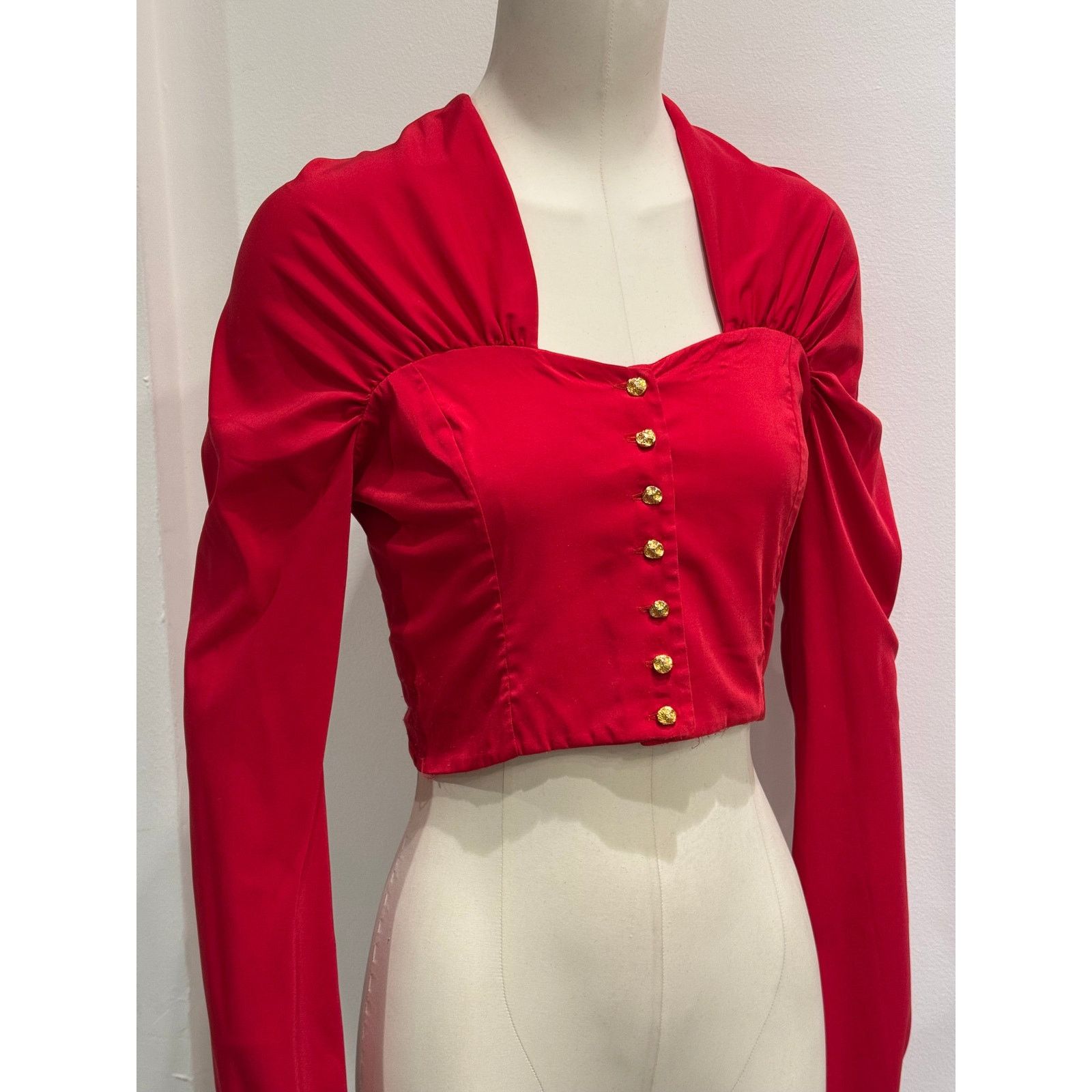 Dolce & Gabbana S/S1991 Dolce & Gabbana corseted crop top Size S / US 4 / IT 40 - 2 Thumbnail