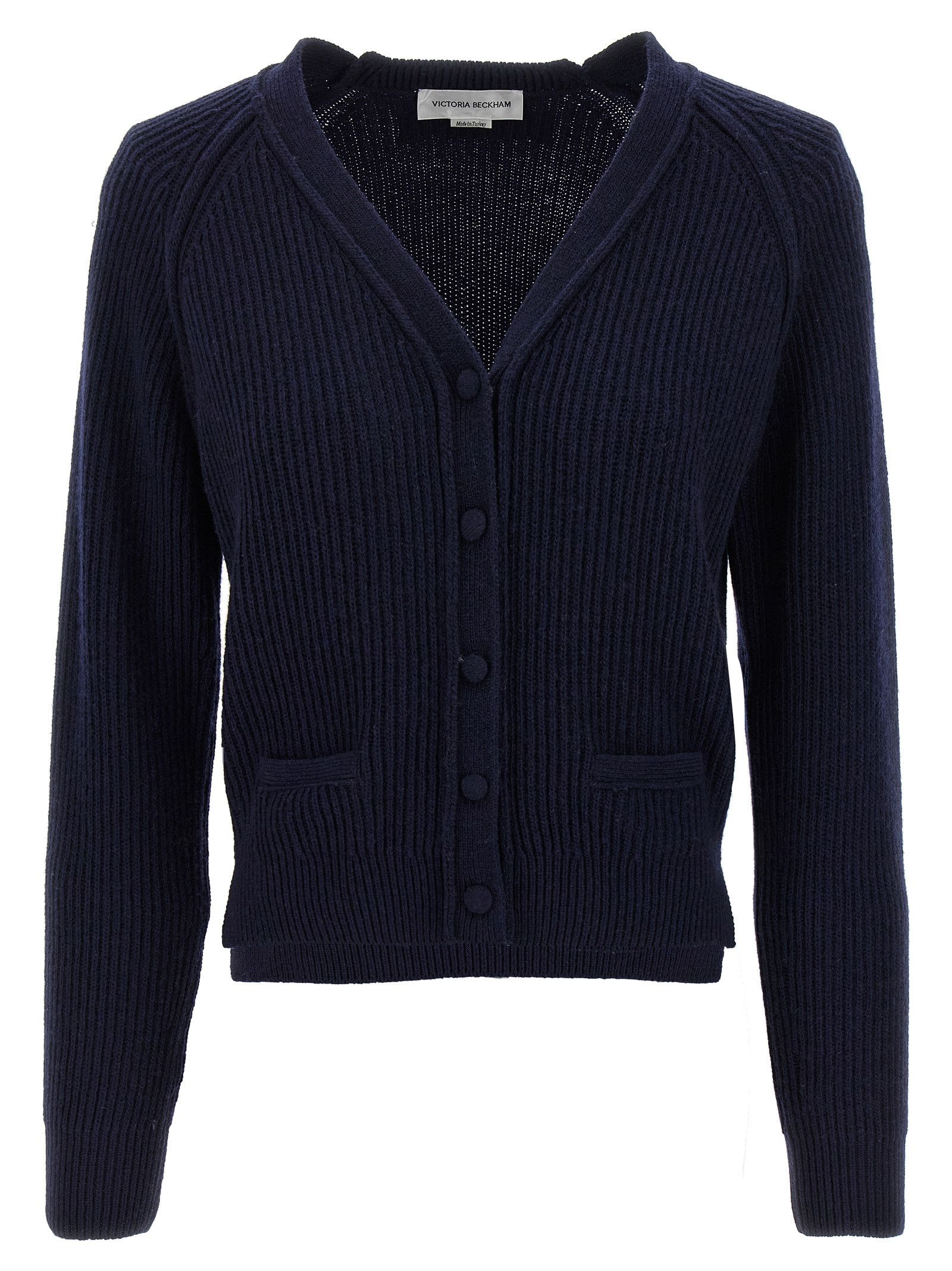 Victoria Beckham 'Stepped Hem' cardigan Size M / US 6-8 / IT 42-44 - 1 Thumbnail