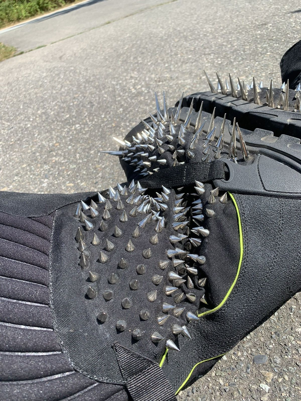 Vintage NovocentoNovantanove "Spiked" boot covers Size US 12.5 / EU 45-46 - 9 Thumbnail