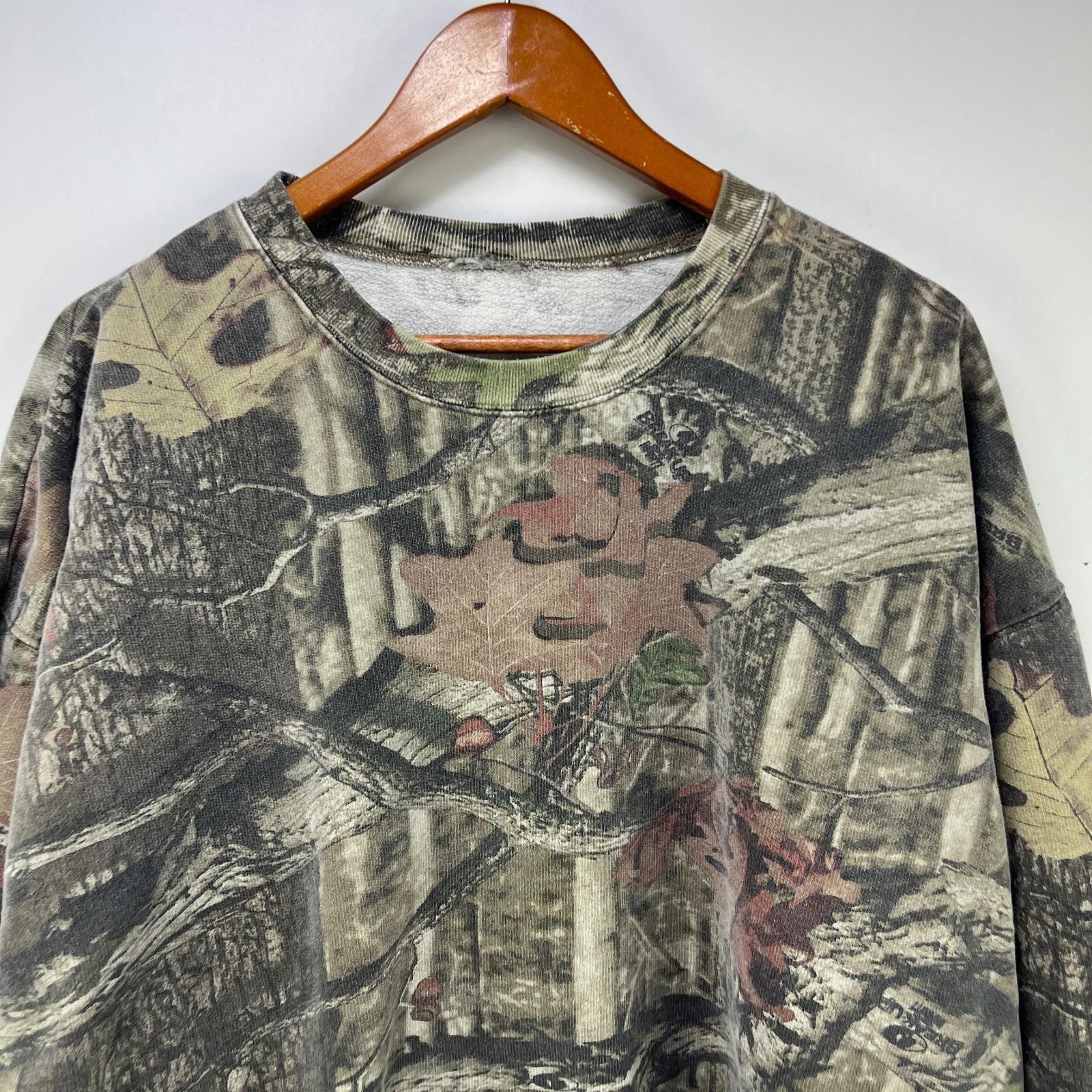 Jerzees Vintage Real Tree Camo Sweatshirt 2XL Size US XXL / EU 58 / 5 - 2 Thumbnail