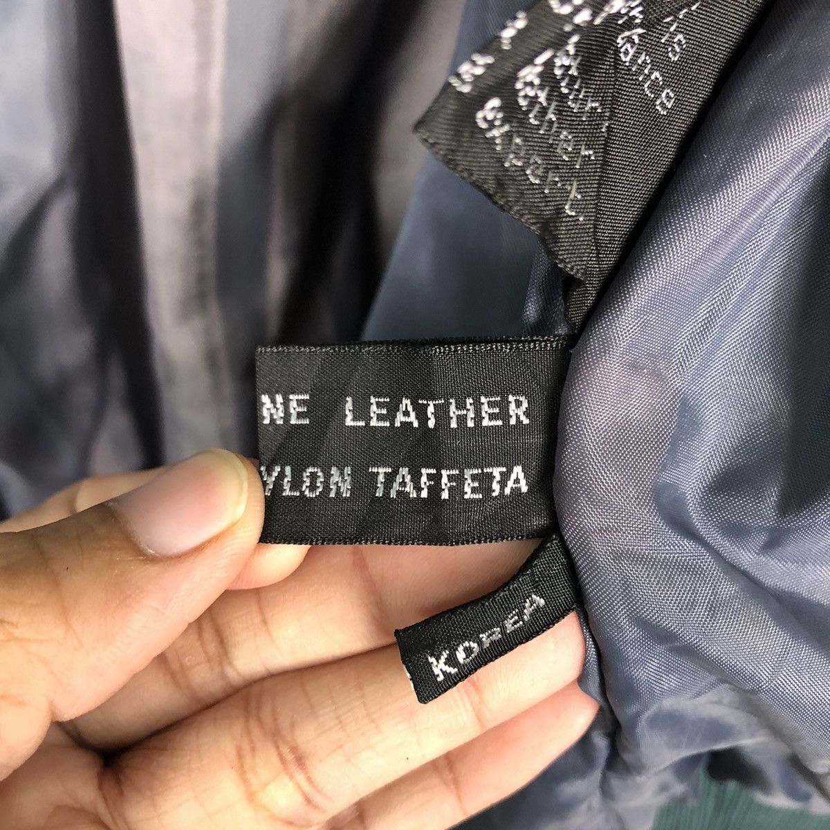 Japanese Brand 📌Vtg Bomber Leather Jacket Genuine Echtes Leder Echt Deer Size US M / EU 48-50 / 2 - 23 Thumbnail