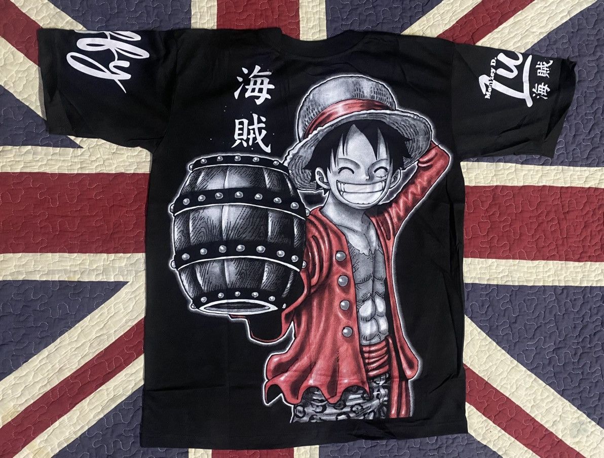 One Piece one piece x wano x samurai x luffy x bin sake x ovp x party Size US L / EU 52-54 / 3 - 2 Thumbnail