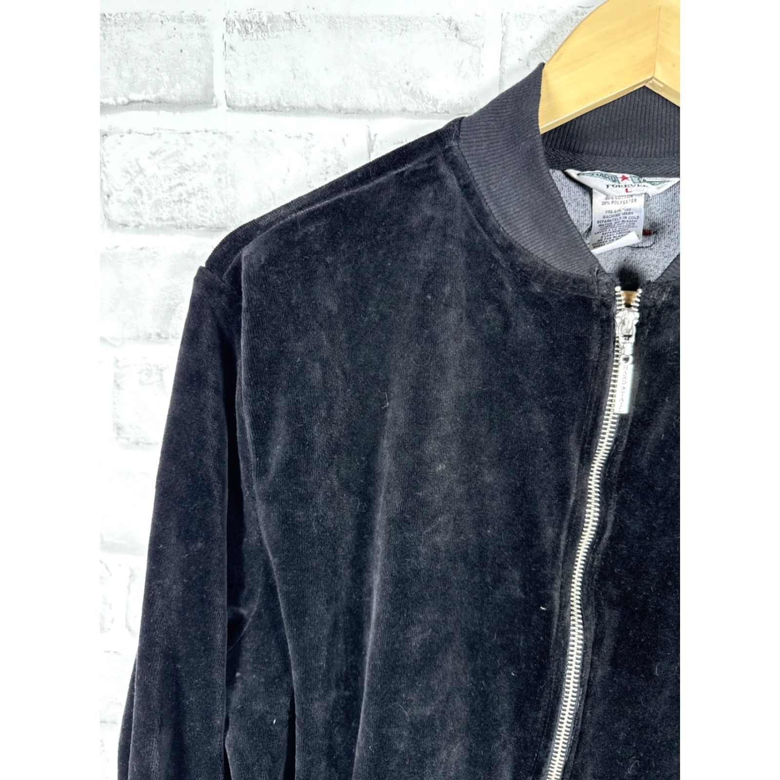Hard Tail NWT HARD TAIL FOREVER Black Valour Bomber Jacket Womens L Size L / US 10 / IT 46 - 7 Thumbnail