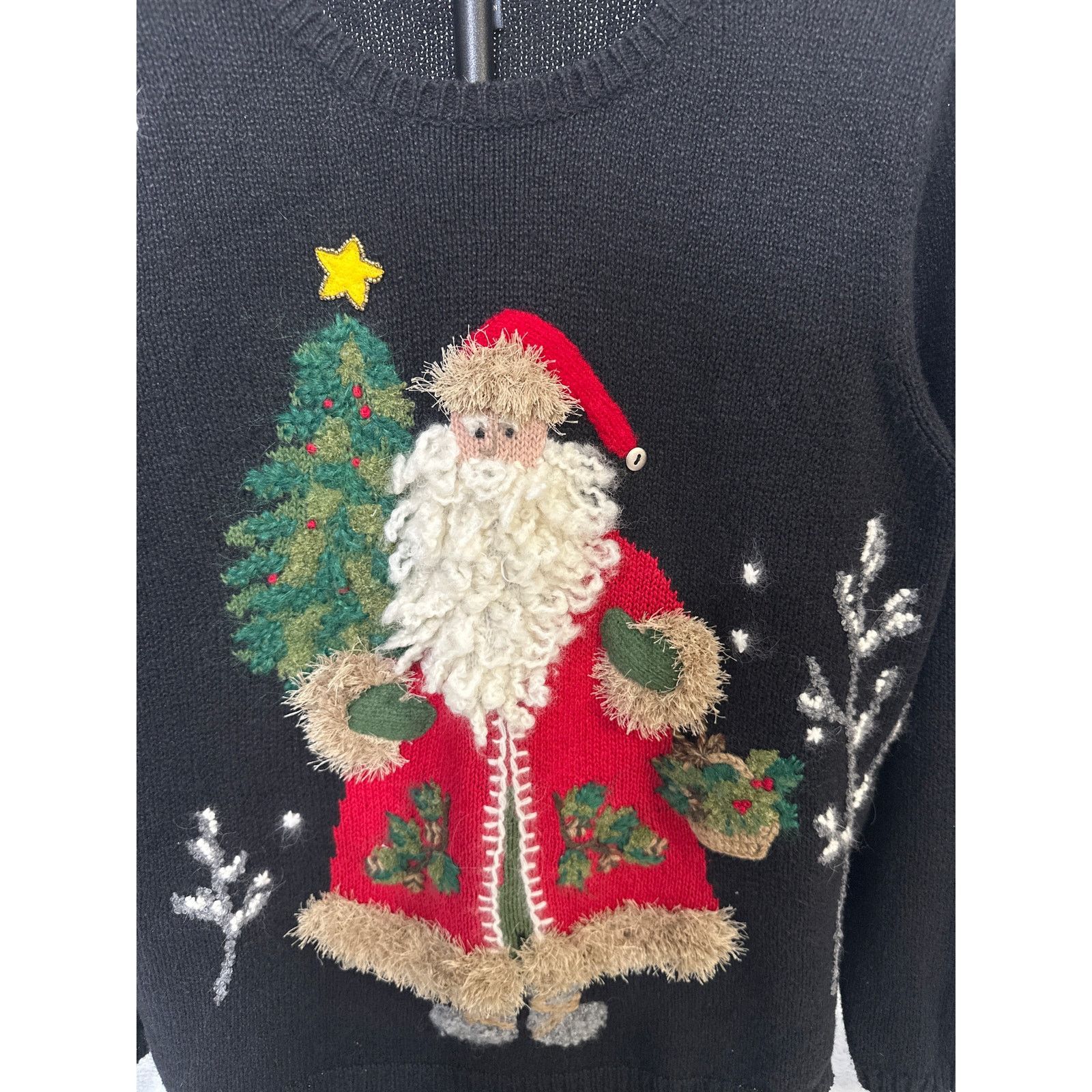 Northern Isles Northern Isles Vintage Santa Holiday Crew Sweater Small Size S / US 4 / IT 40 - 2 Thumbnail