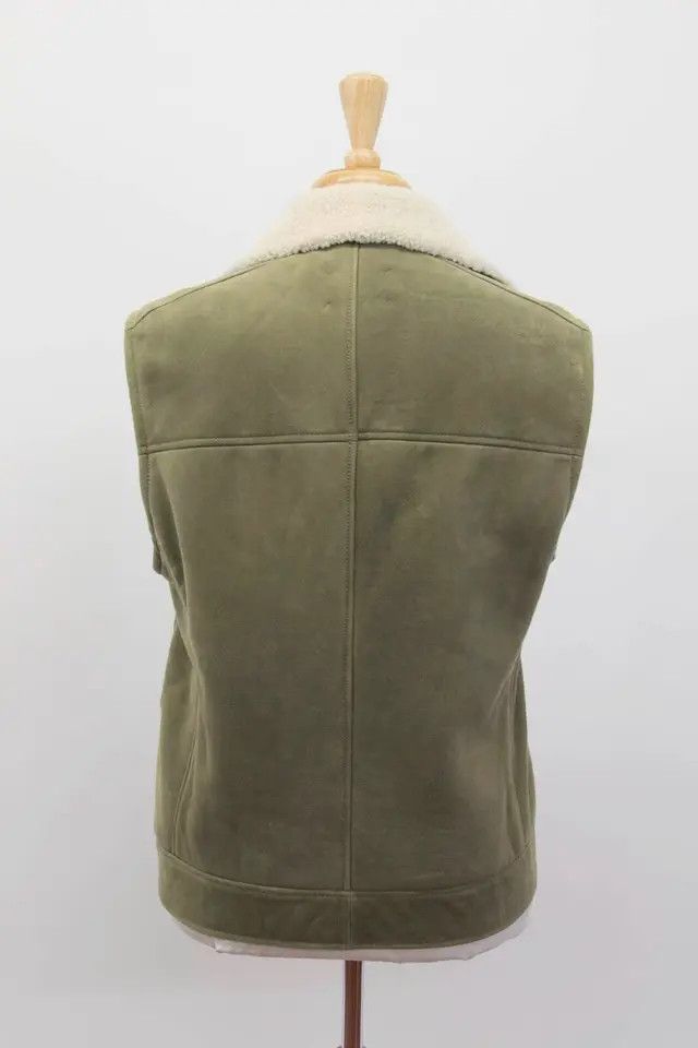 Brunello Cucinelli o1w1db10924 Fur Vest in Brown Size 54R - 7 Thumbnail