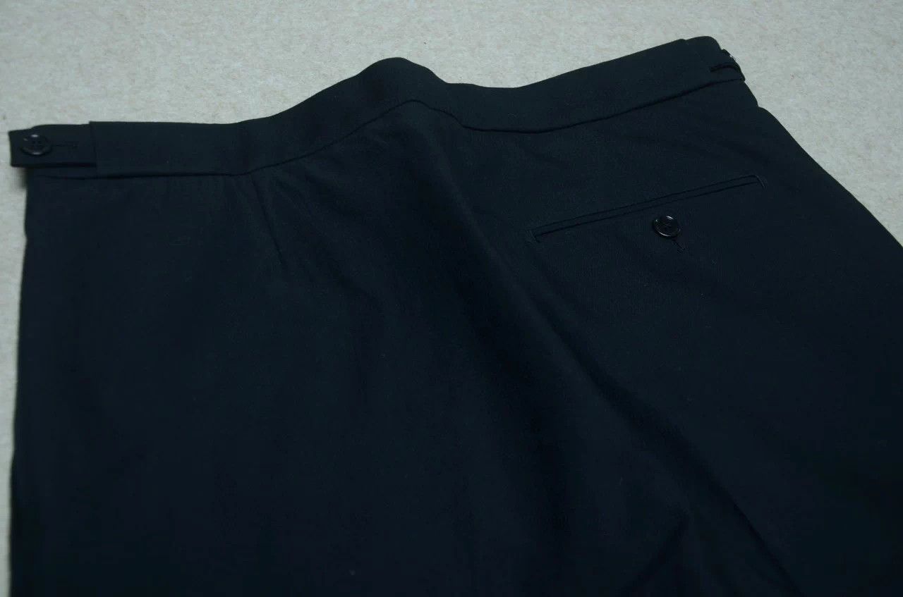 Bottega Veneta BV Black Tailored Chinos New with Tags Size 46S - 7 Thumbnail