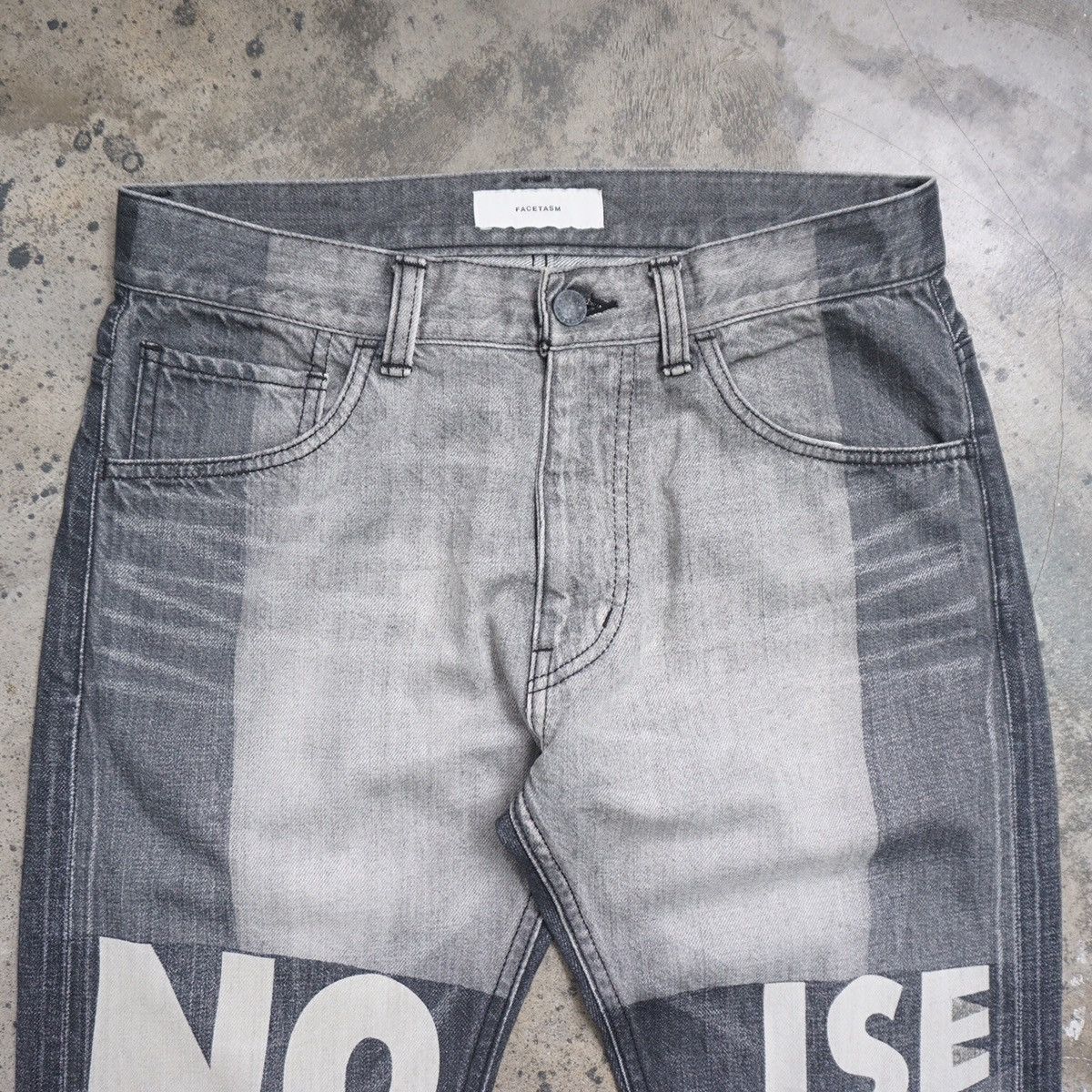 Facetasm Facetasm "Noise" selvedge jeans Size US 31 - 2 Thumbnail