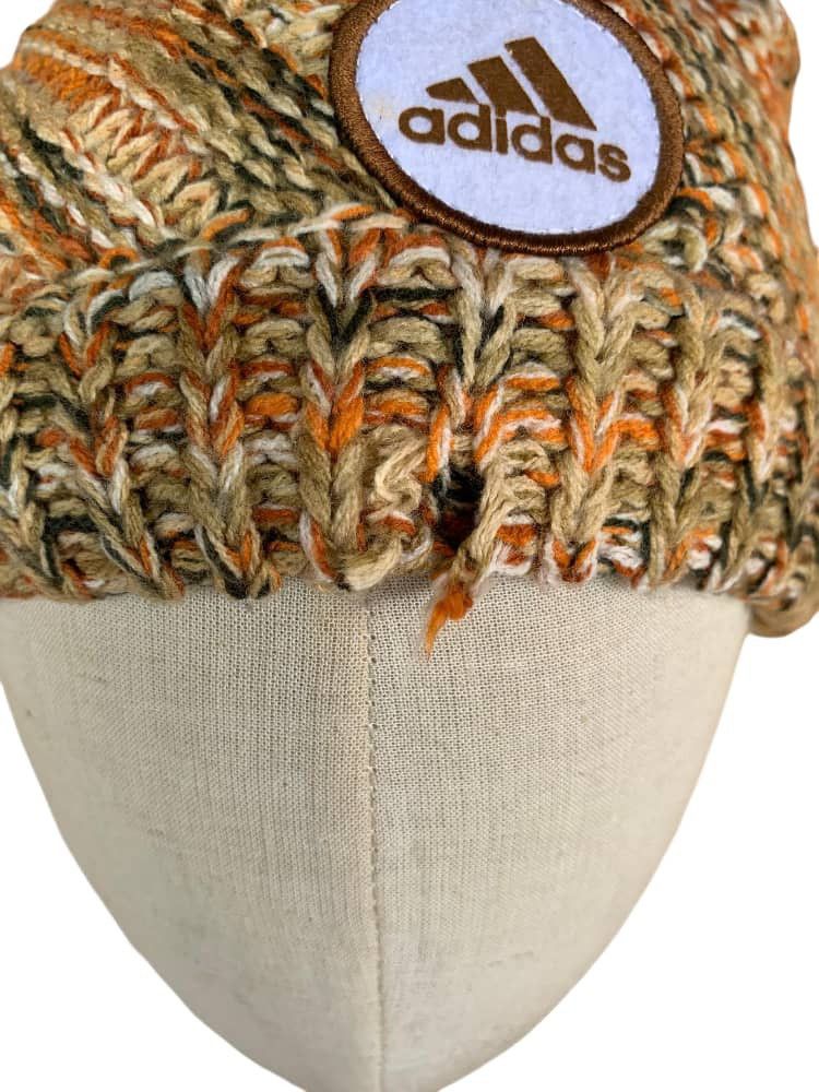 Adidas × Vintage HIPPIES STYLE Adidas Multicolour Long Beanie Hat Size ONE SIZE - 8 Thumbnail