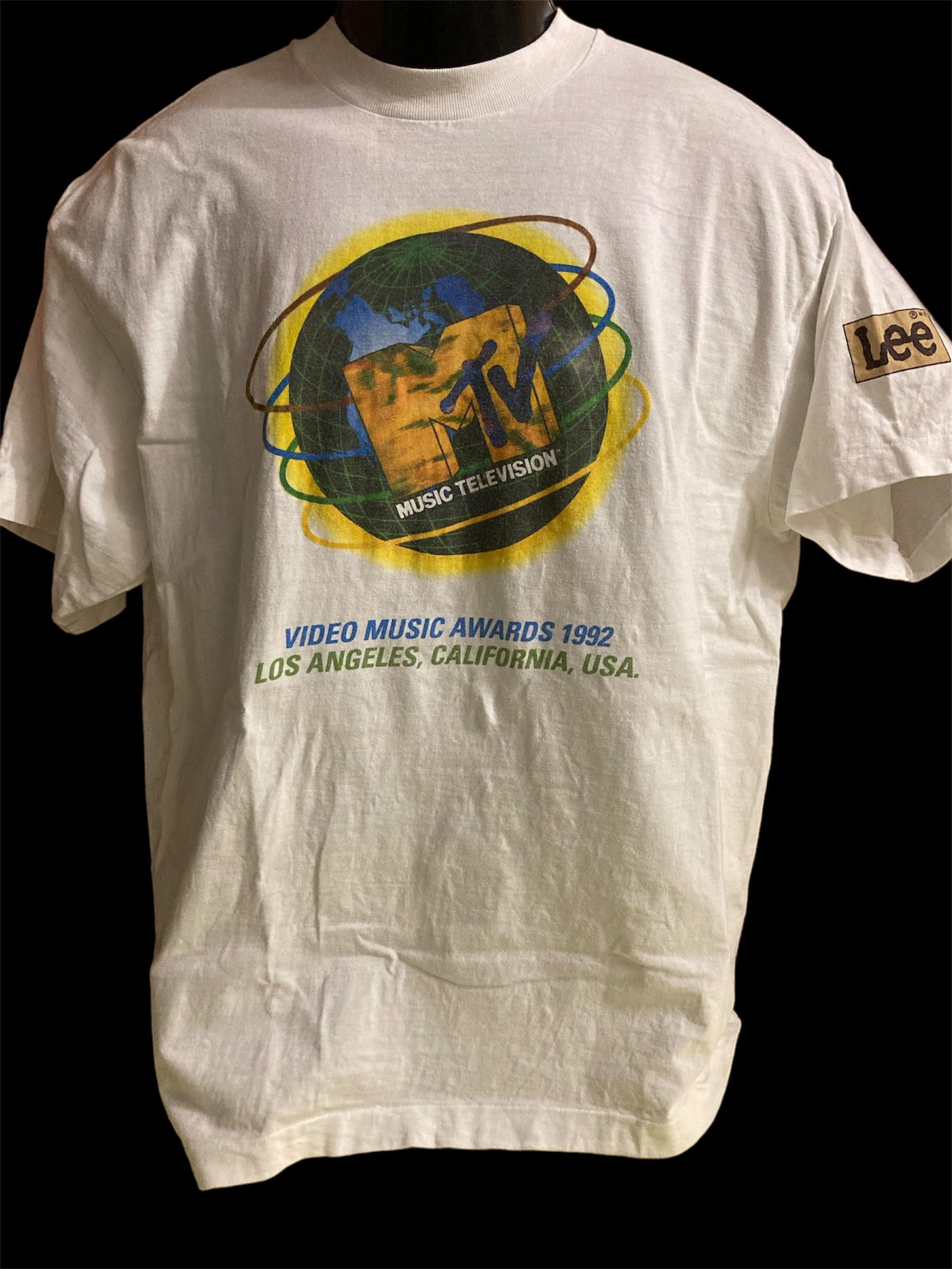 Mtv Rare Vintage Original 1992 MTV Video Music Awards Tee Size US XL / EU 56 / 4 - 1 Thumbnail