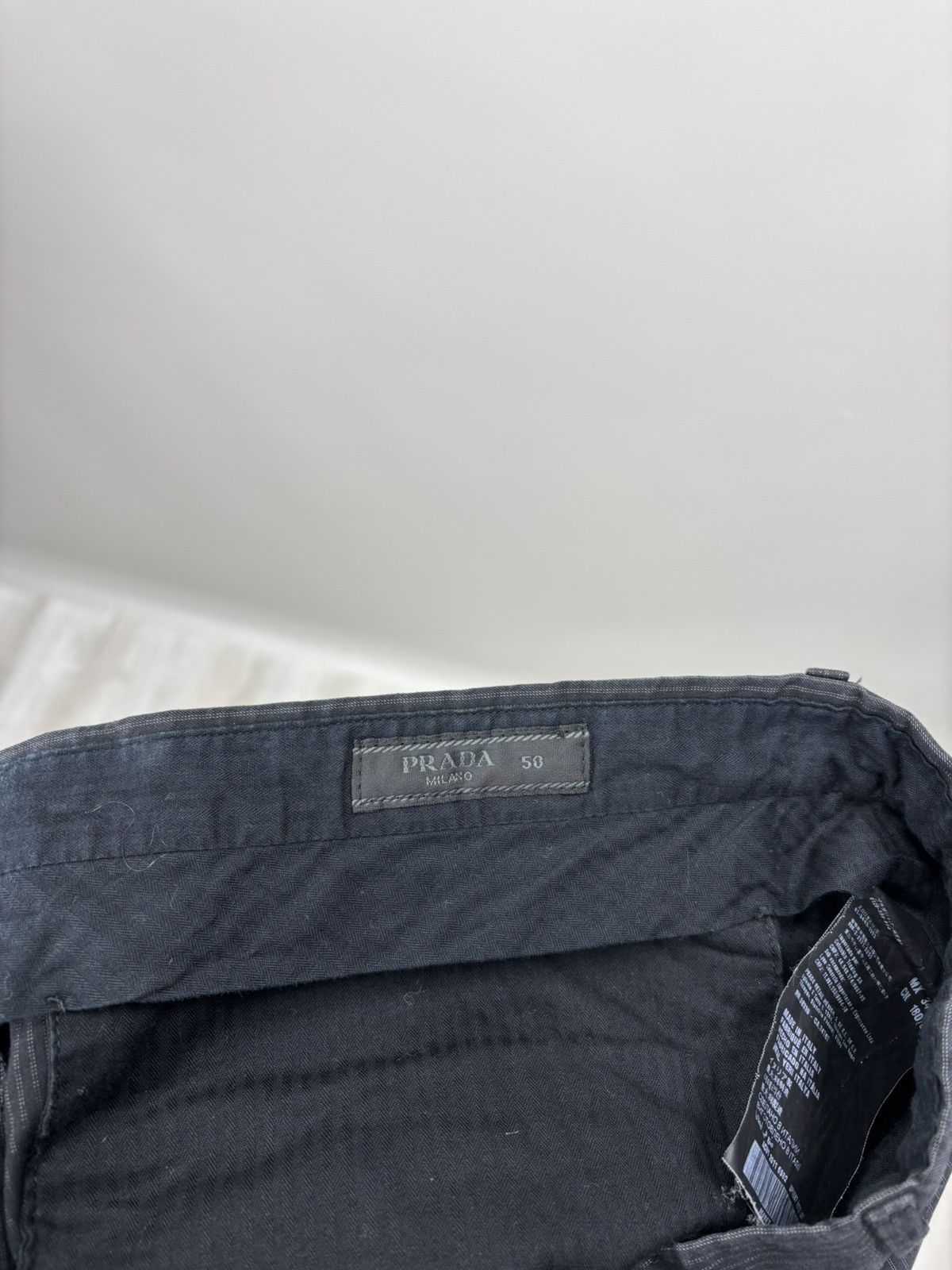 Prada Mens pants Prada Size 50 Color Black Size US 33 - 10 Thumbnail