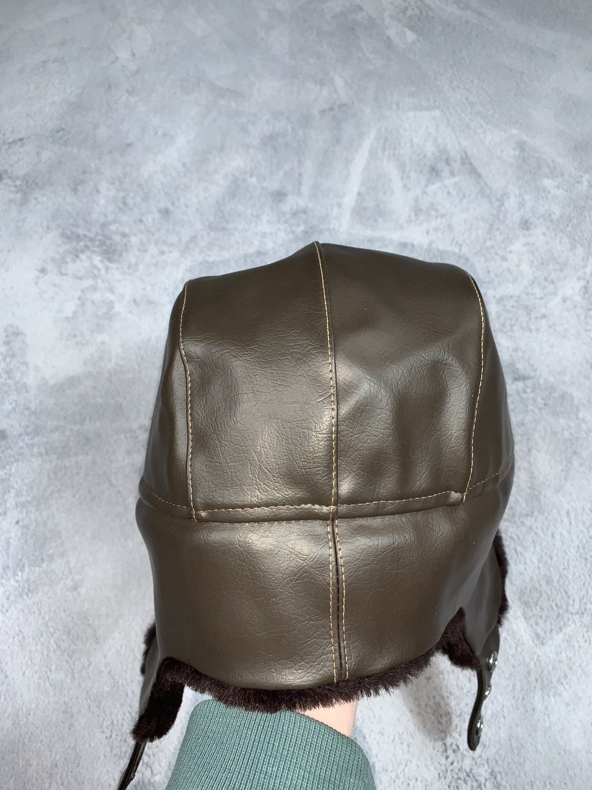 Japanese Brand × Vintage Vintage Y2K Ushanka Trapper Aviator faux fur hat streetwear Size ONE SIZE - 3 Thumbnail