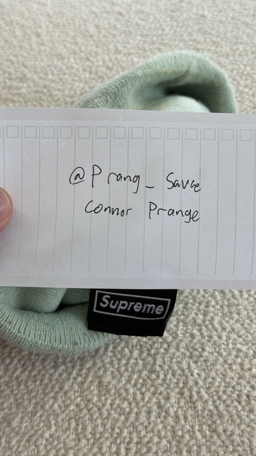 Supreme Supreme Box Logo beanie Size ONE SIZE - 3 Thumbnail