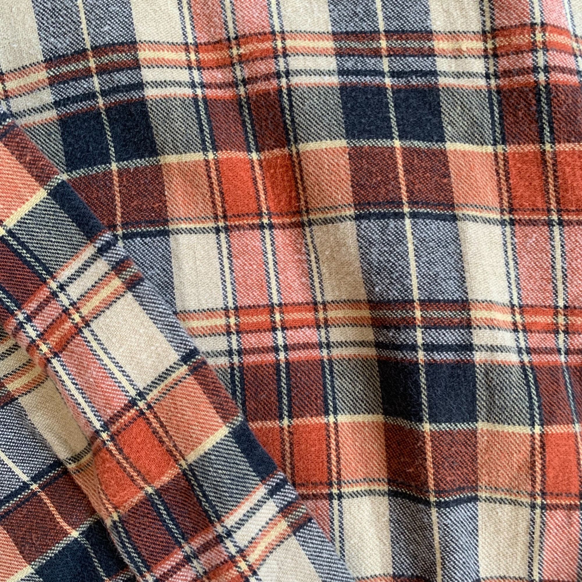 Vintage Vintage LS Ayers & Co Flannel Shirt USA Perfectly Worn In S Size US S / EU 44-46 / 1 - 6 Thumbnail