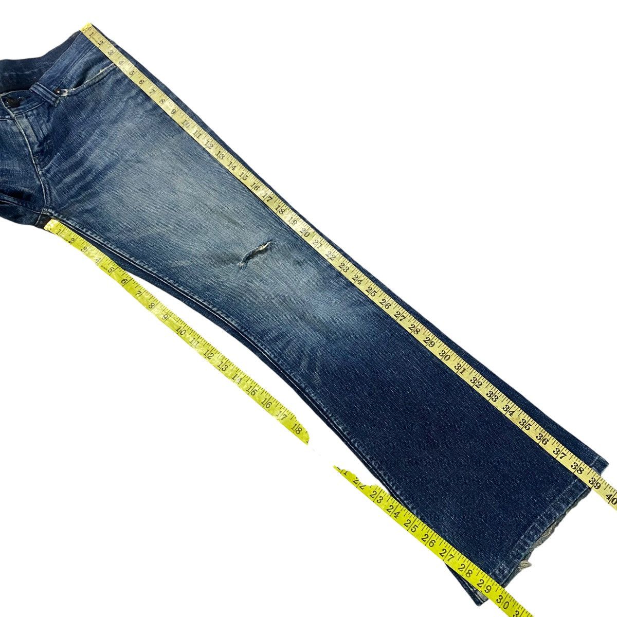 Murder License Murder License Denim Flare Jeans Low Rise Size US 30 / EU 46 - 19 Thumbnail