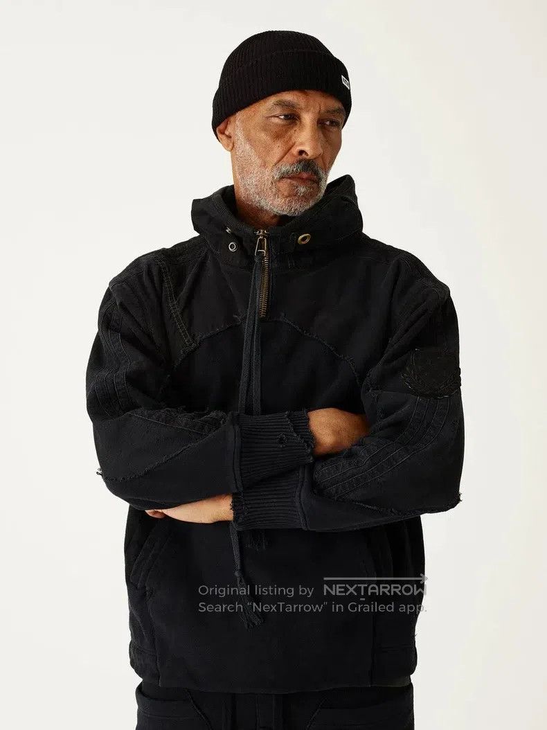 Greg Lauren Greg Lauren Black Hoodie Size US XL / EU 56 / 4 - 2 Thumbnail