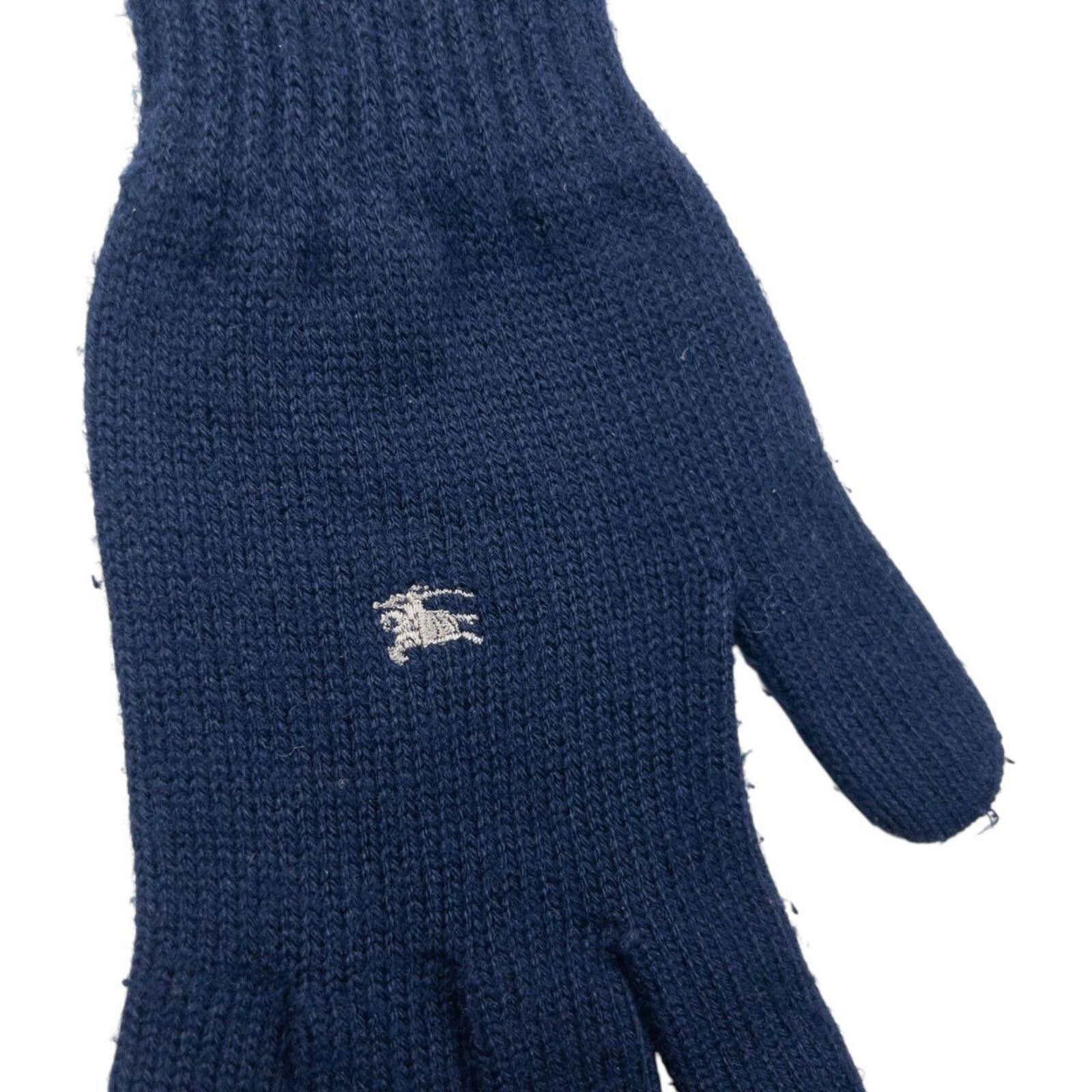 Burberry Vintage 2000s Burberry Wool Gloves Size ONE SIZE - 4 Thumbnail