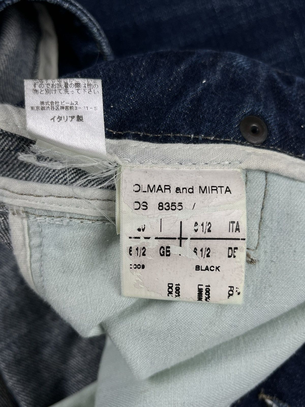 Rick Owens × Rick Owens Drkshdw FW06 Rick Owens Dustulator Wide Leg Distressed Denim Jeans Size US 30 / EU 46 - 7 Thumbnail