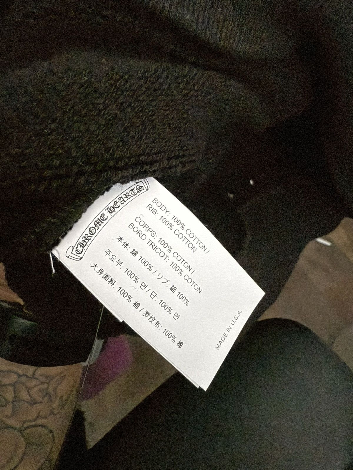 Chrome Hearts Brand New Chrome Hearts Triple Cross Embroidered Hoodie Size US M / EU 48-50 / 2 - 5 Thumbnail