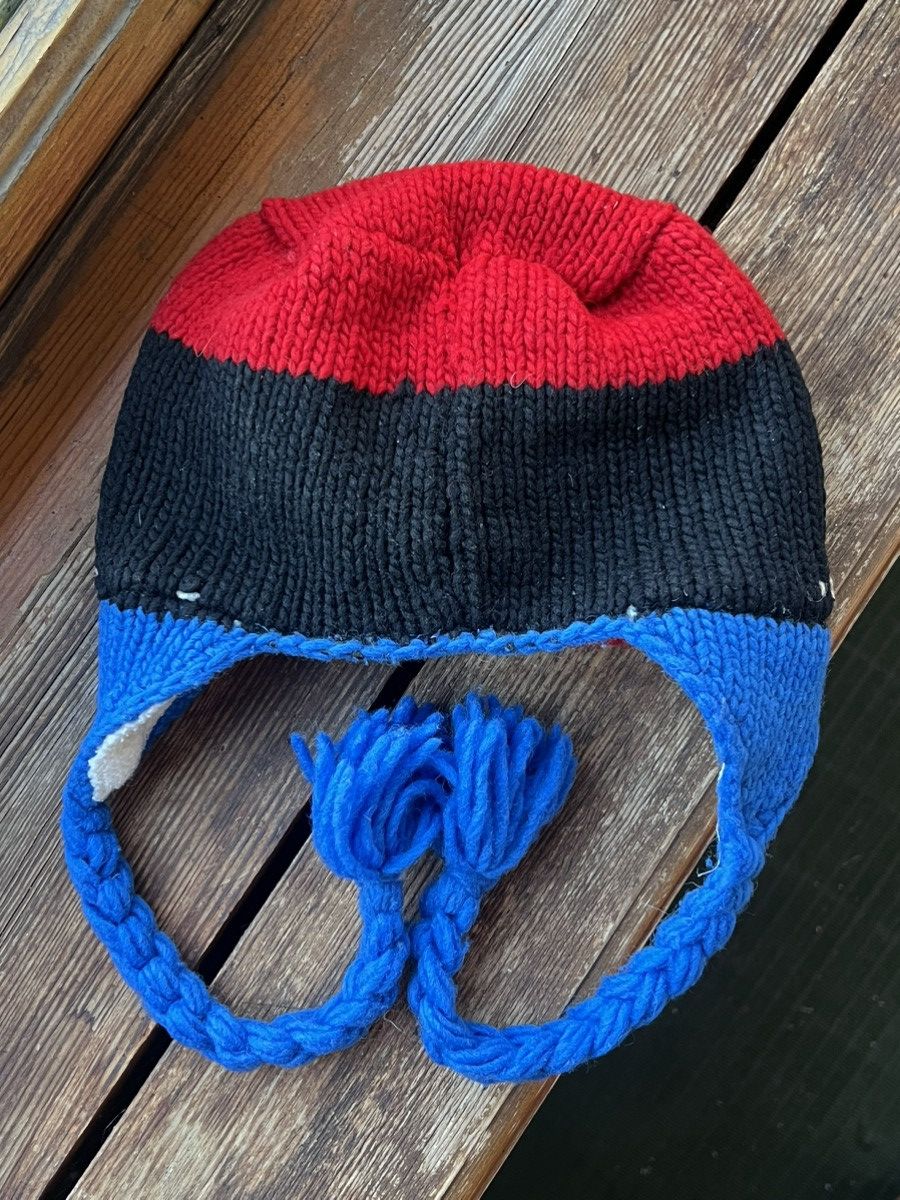 Hat Club Vintage Y2K Super Mario 90s handmade Knit Beanie Hat Cosplay Size ONE SIZE - 9 Thumbnail