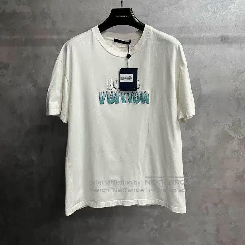 Louis Vuitton Louis Vuitton White beaded monogrammed embroidered casual Size US L / EU 52-54 / 3 - 1 Thumbnail