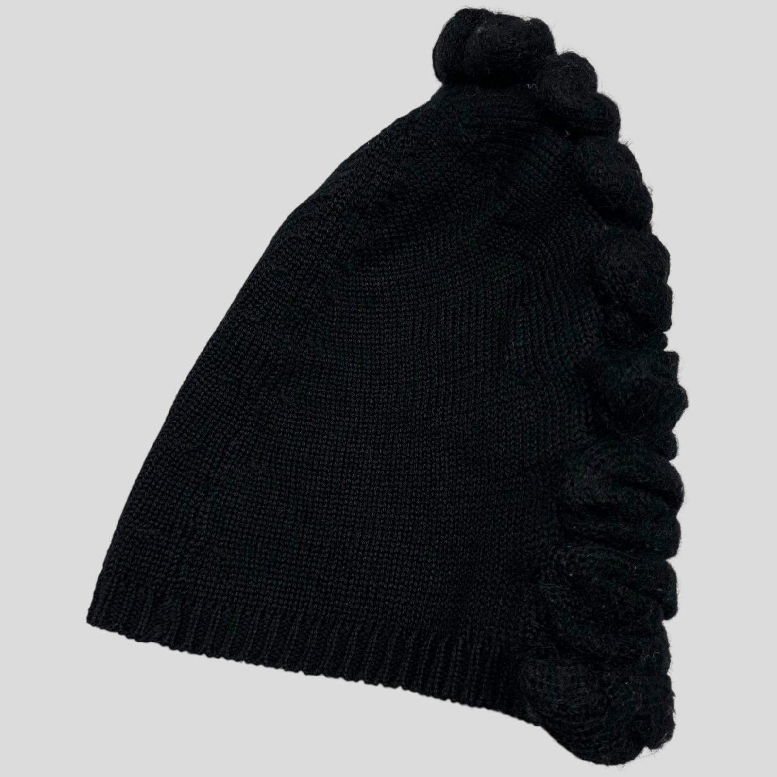 Prada Prada 3D Wool Textured Beanie Size ONE SIZE - 3 Thumbnail