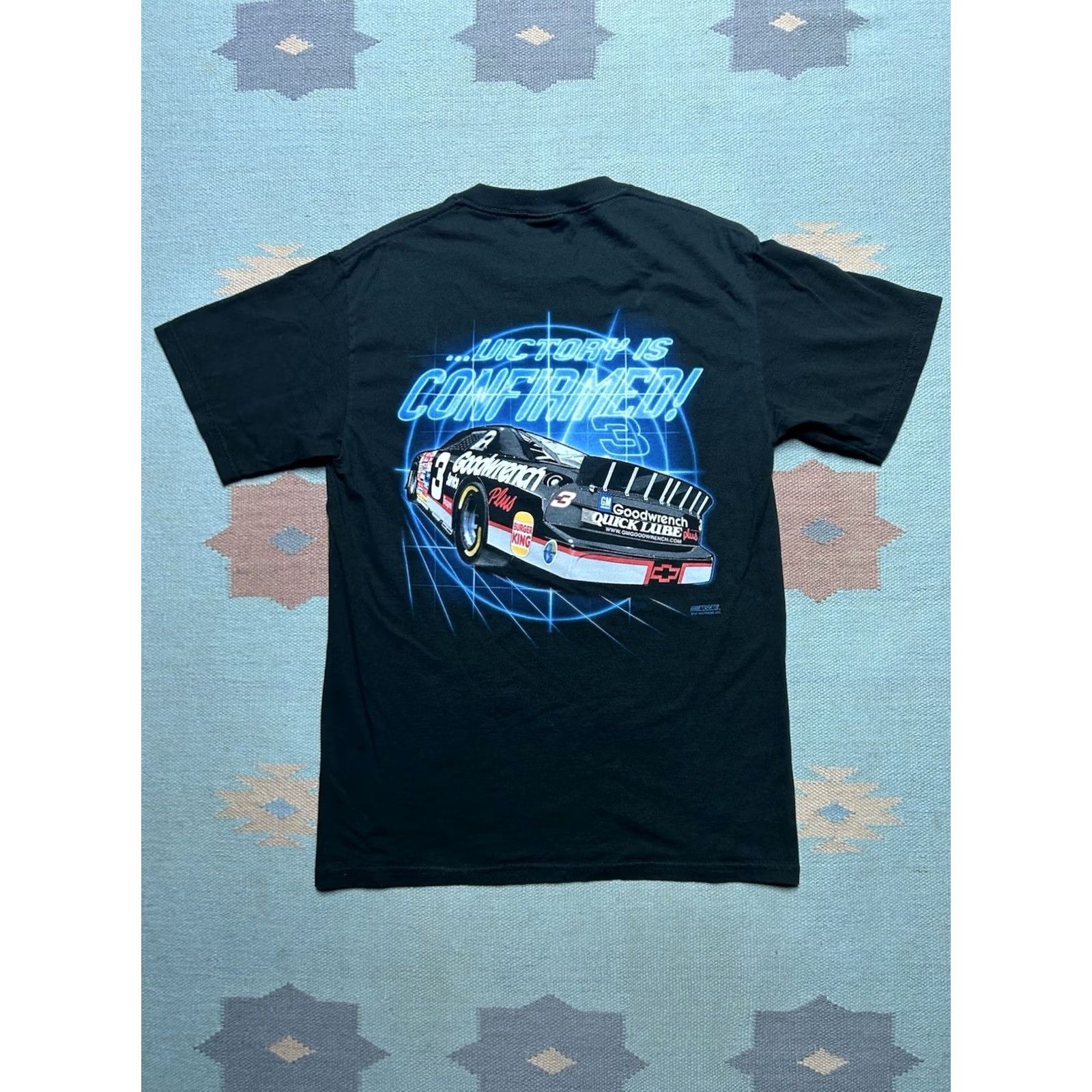 Vintage VINTAGE Dale Earnhardt intimidator on target nascar NOS medium graphic t shirt Mens T-Shirt M Black Size US M / EU 48-50 / 2 - 5 Thumbnail