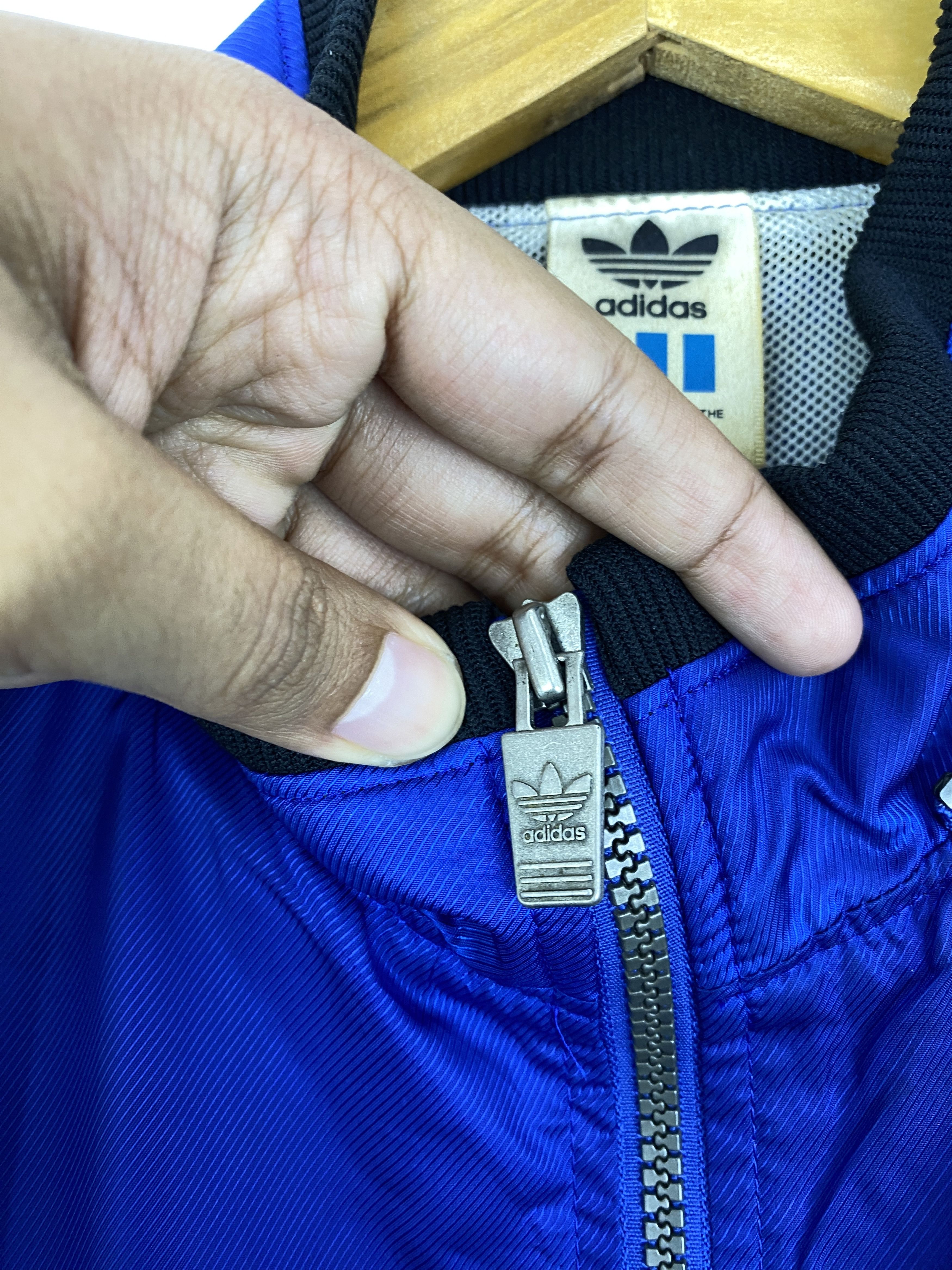 Adidas Vintage 90s Adidas Zipper Up Light Jacket WN0005 Size US XL / EU 56 / 4 - 10 Thumbnail