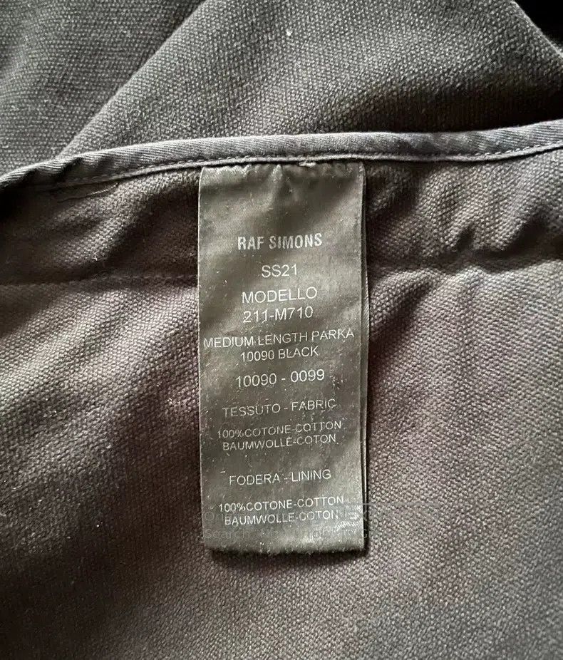 Raf Simons Raf Simons 21SS patch badge washed to make old parka coat Size US S / EU 44-46 / 1 - 6 Thumbnail