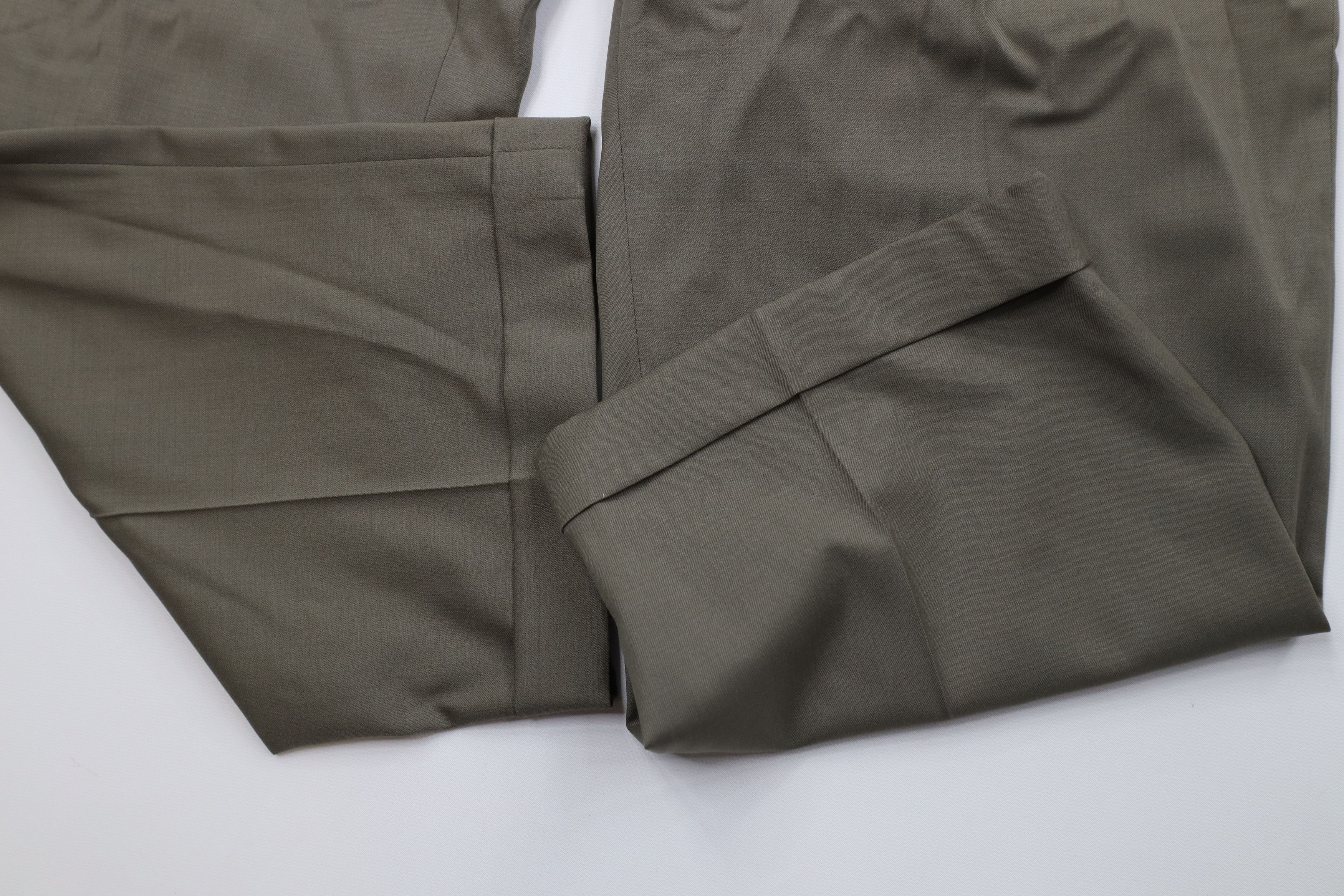 Vintage Vintage 90s Streetwear Wool Knit Wide Leg Chino Pants Size US 36 / EU 52 - 5 Thumbnail