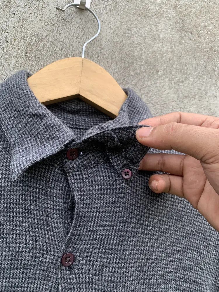 Adolfo Dominguez Adolfo dominguez hounsdtooth flannel shirt Size US L / EU 52-54 / 3 - 2 Thumbnail